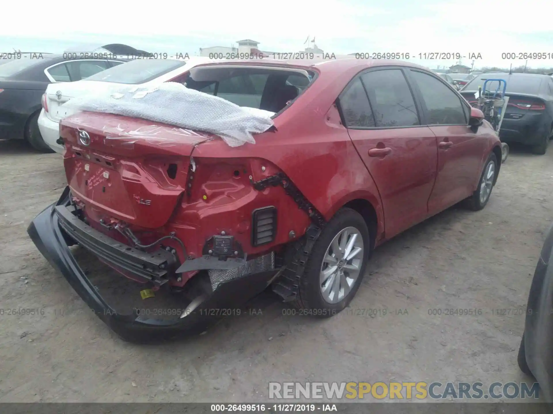 4 Photograph of a damaged car 5YFHPRAEXLP024071 TOYOTA COROLLA 2020