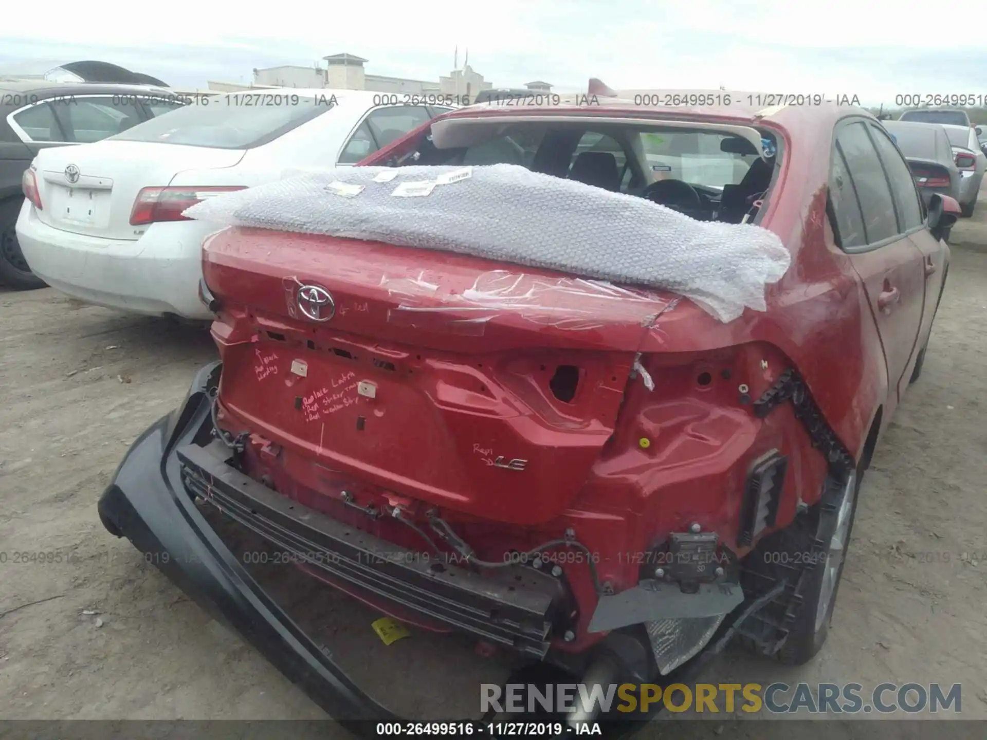 6 Photograph of a damaged car 5YFHPRAEXLP024071 TOYOTA COROLLA 2020