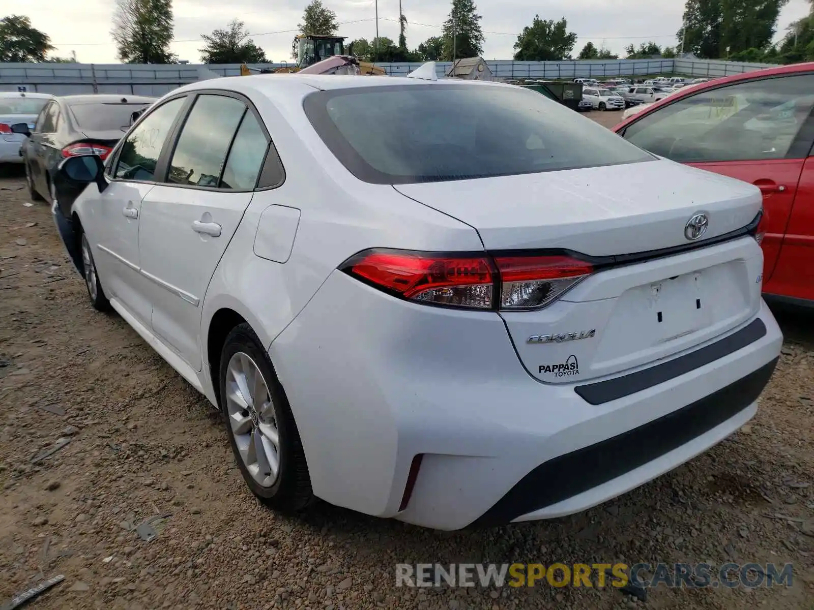 3 Photograph of a damaged car 5YFHPRAEXLP042120 TOYOTA COROLLA 2020