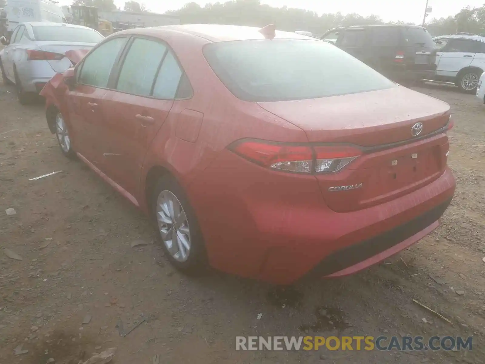 3 Photograph of a damaged car 5YFHPRAEXLP058849 TOYOTA COROLLA 2020