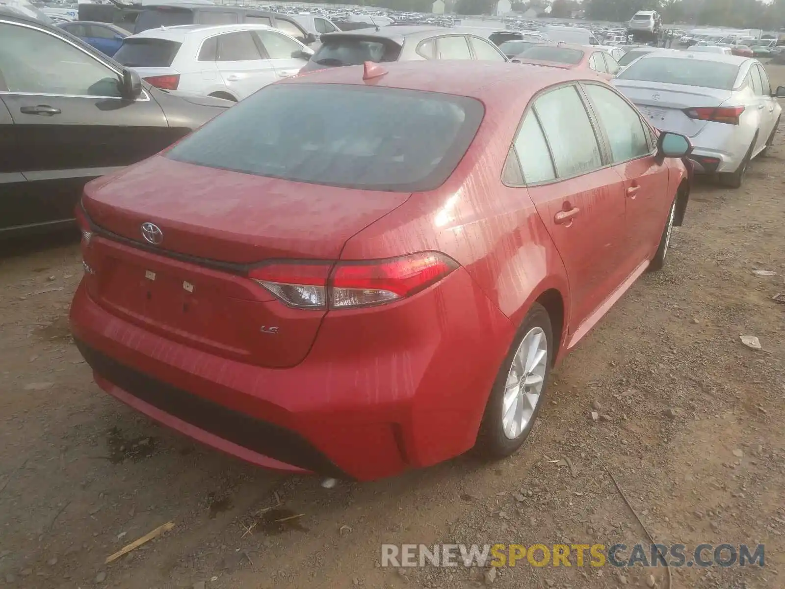 4 Photograph of a damaged car 5YFHPRAEXLP058849 TOYOTA COROLLA 2020