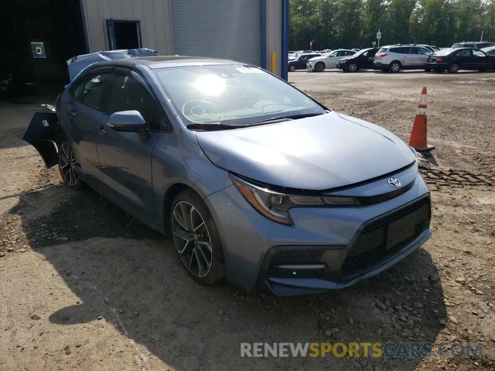 1 Photograph of a damaged car 5YFM4RCE0LP038291 TOYOTA COROLLA 2020