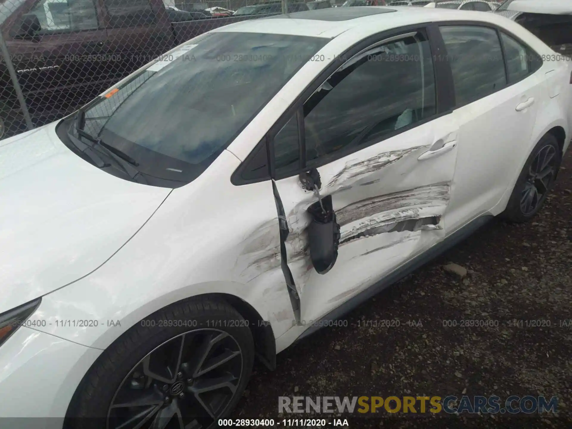 6 Photograph of a damaged car 5YFM4RCE2LP010945 TOYOTA COROLLA 2020