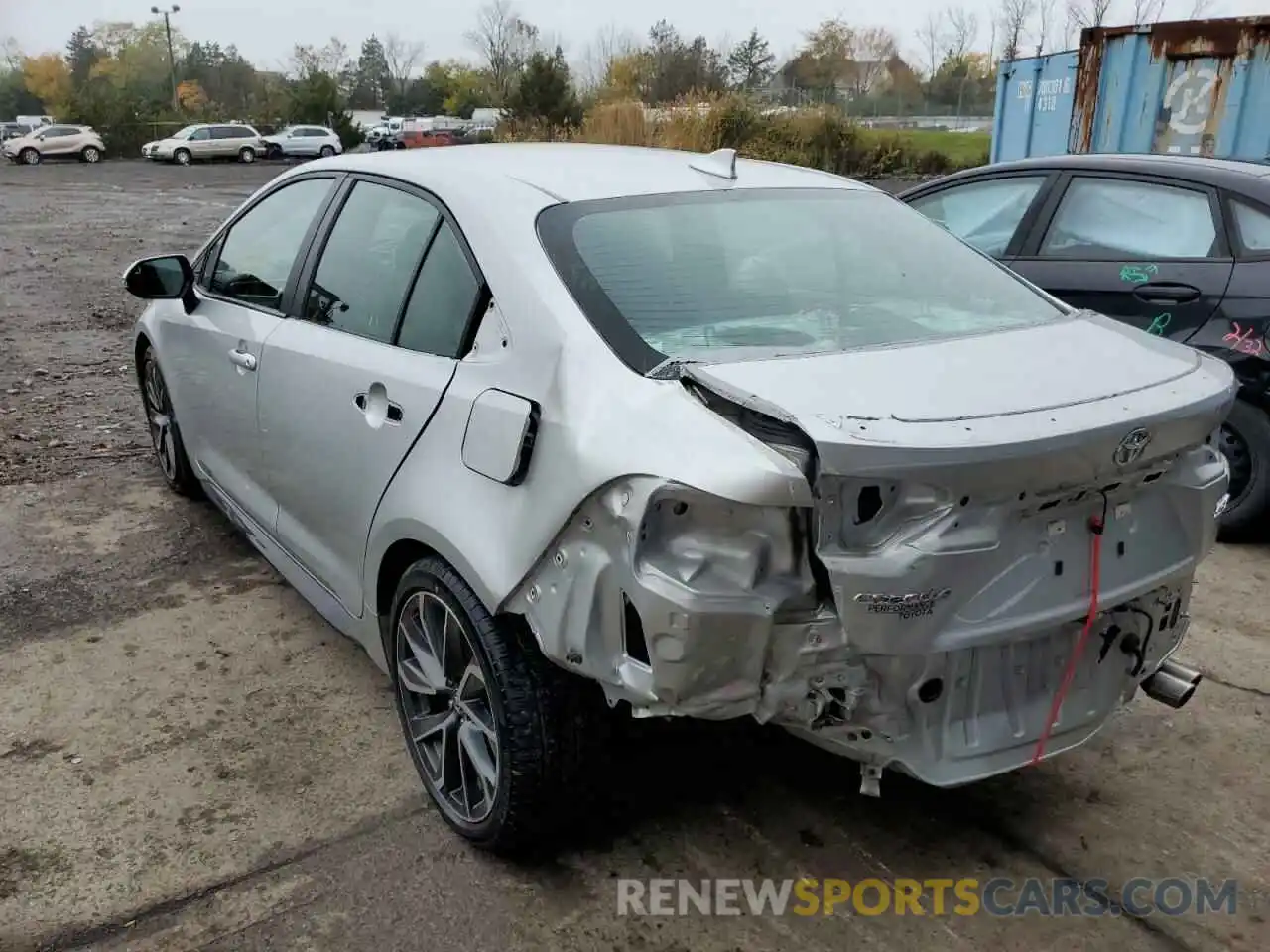 3 Photograph of a damaged car 5YFM4RCE2LP027597 TOYOTA COROLLA 2020