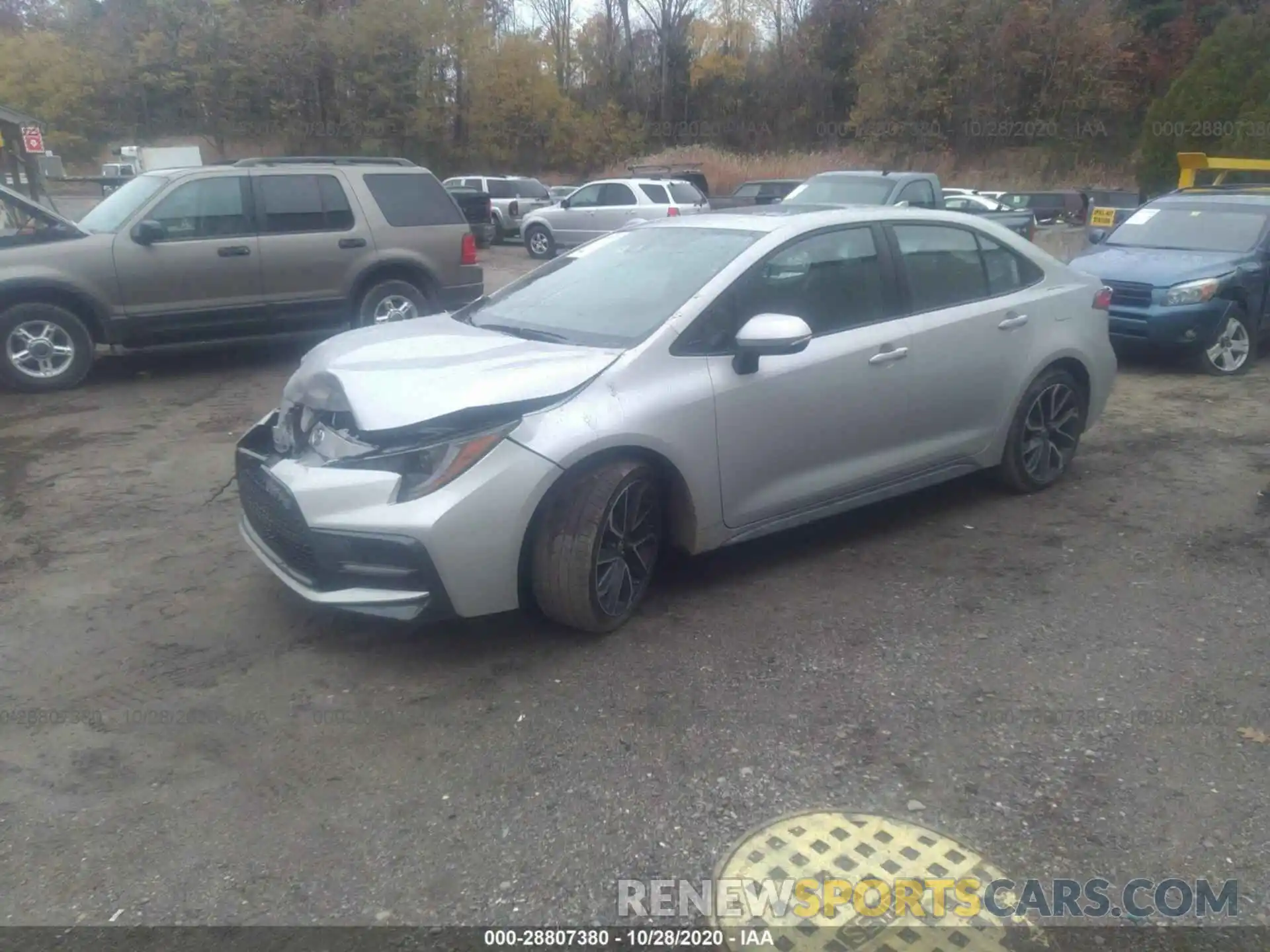 2 Photograph of a damaged car 5YFM4RCE4LP026404 TOYOTA COROLLA 2020