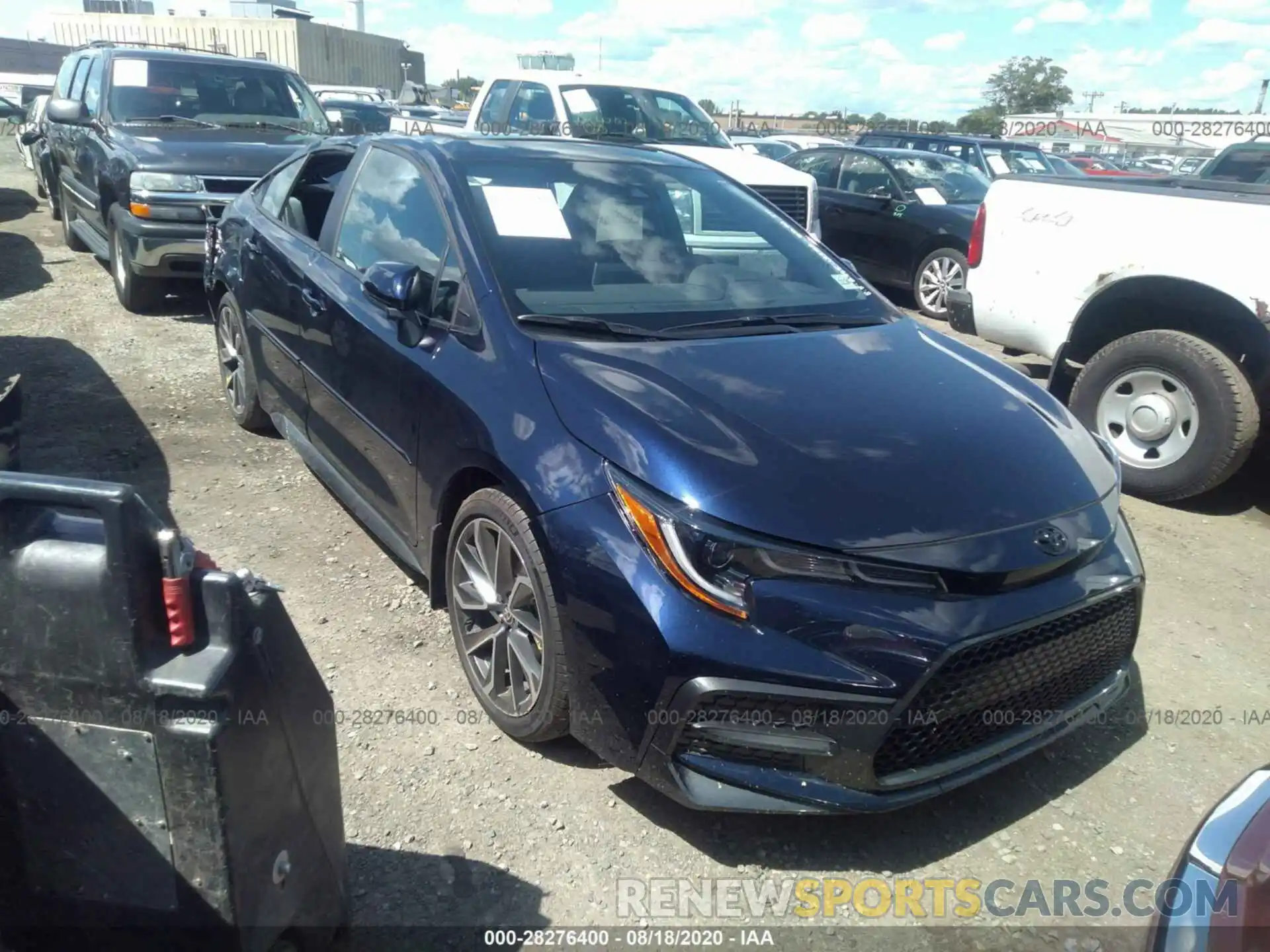 1 Photograph of a damaged car 5YFM4RCE6LP028686 TOYOTA COROLLA 2020