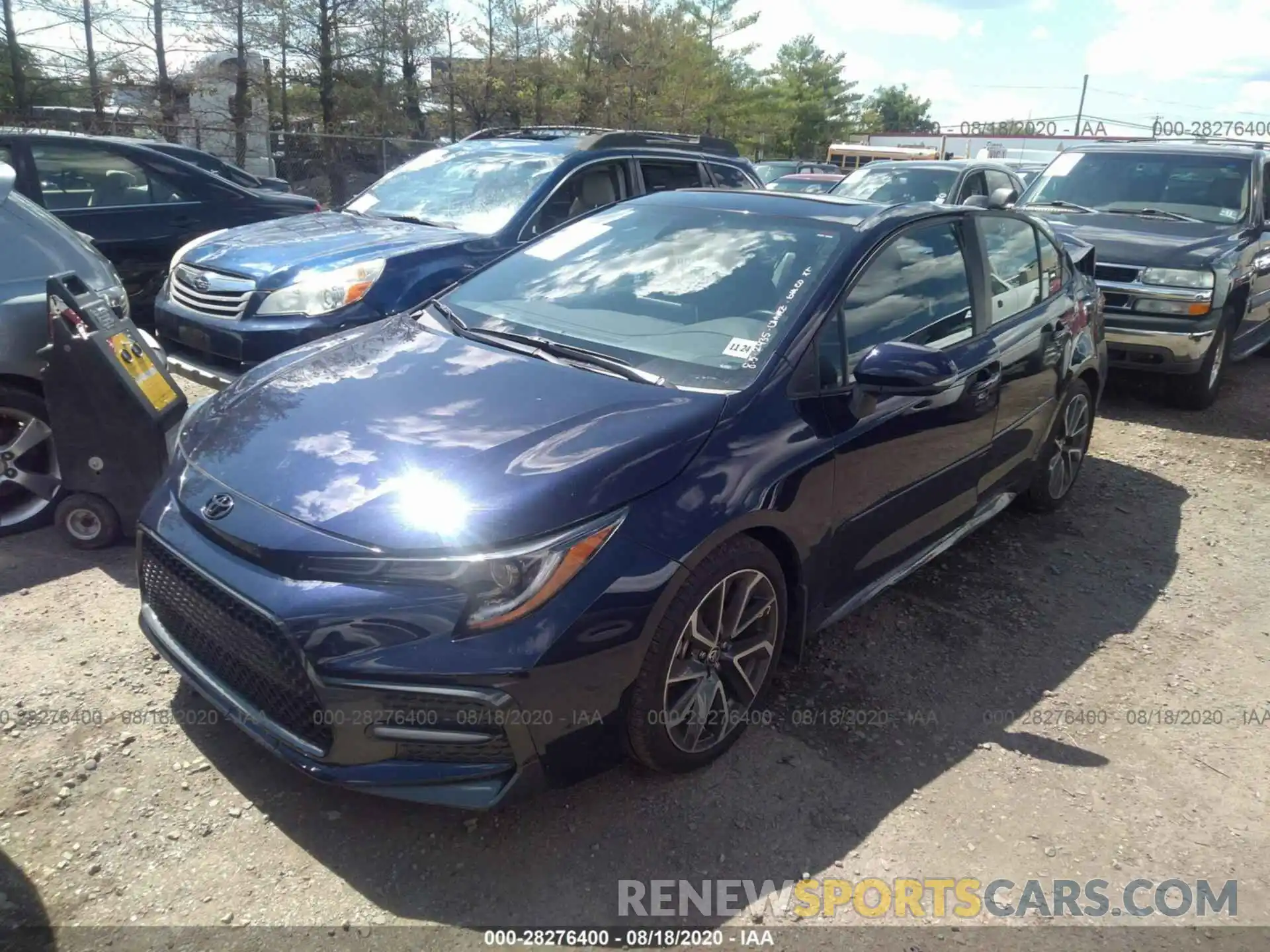 2 Photograph of a damaged car 5YFM4RCE6LP028686 TOYOTA COROLLA 2020