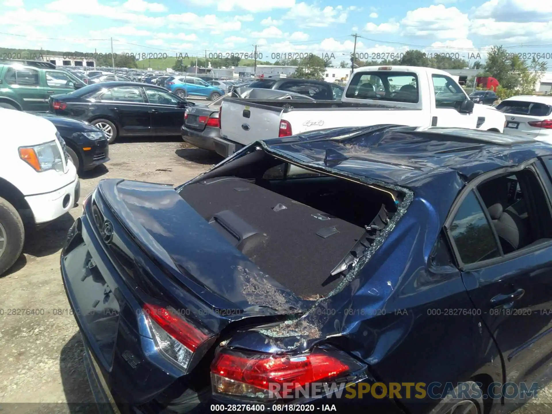 6 Photograph of a damaged car 5YFM4RCE6LP028686 TOYOTA COROLLA 2020