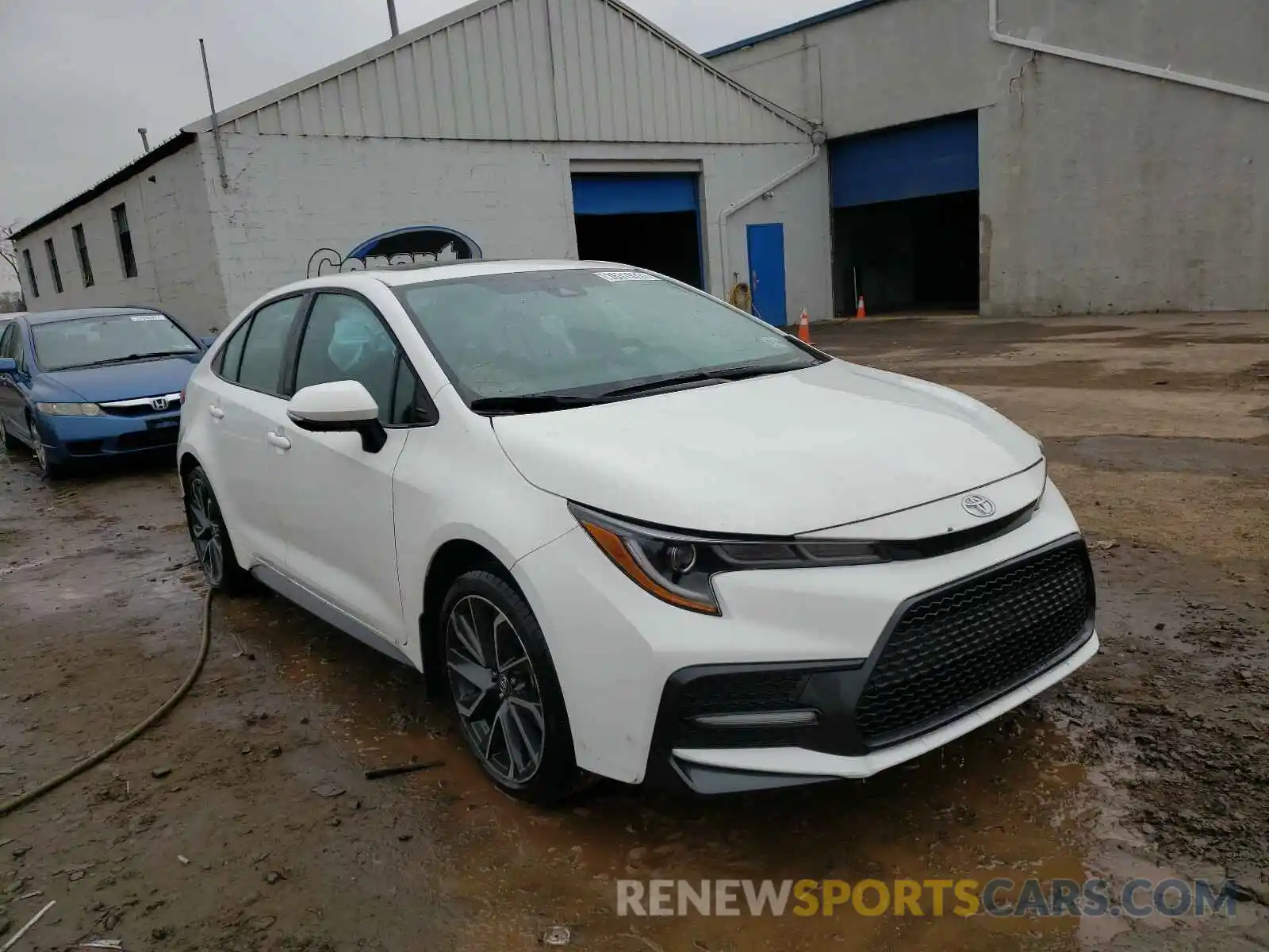 1 Photograph of a damaged car 5YFM4RCE7LP029040 TOYOTA COROLLA 2020