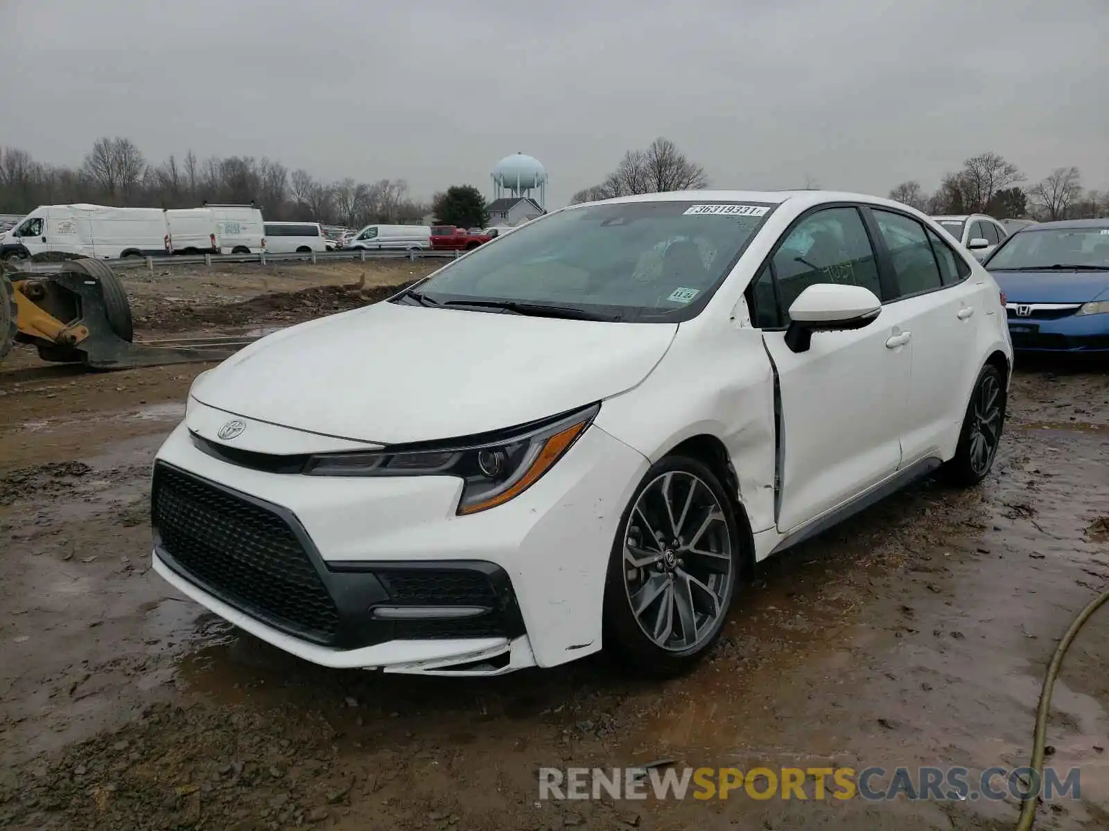 2 Photograph of a damaged car 5YFM4RCE7LP029040 TOYOTA COROLLA 2020