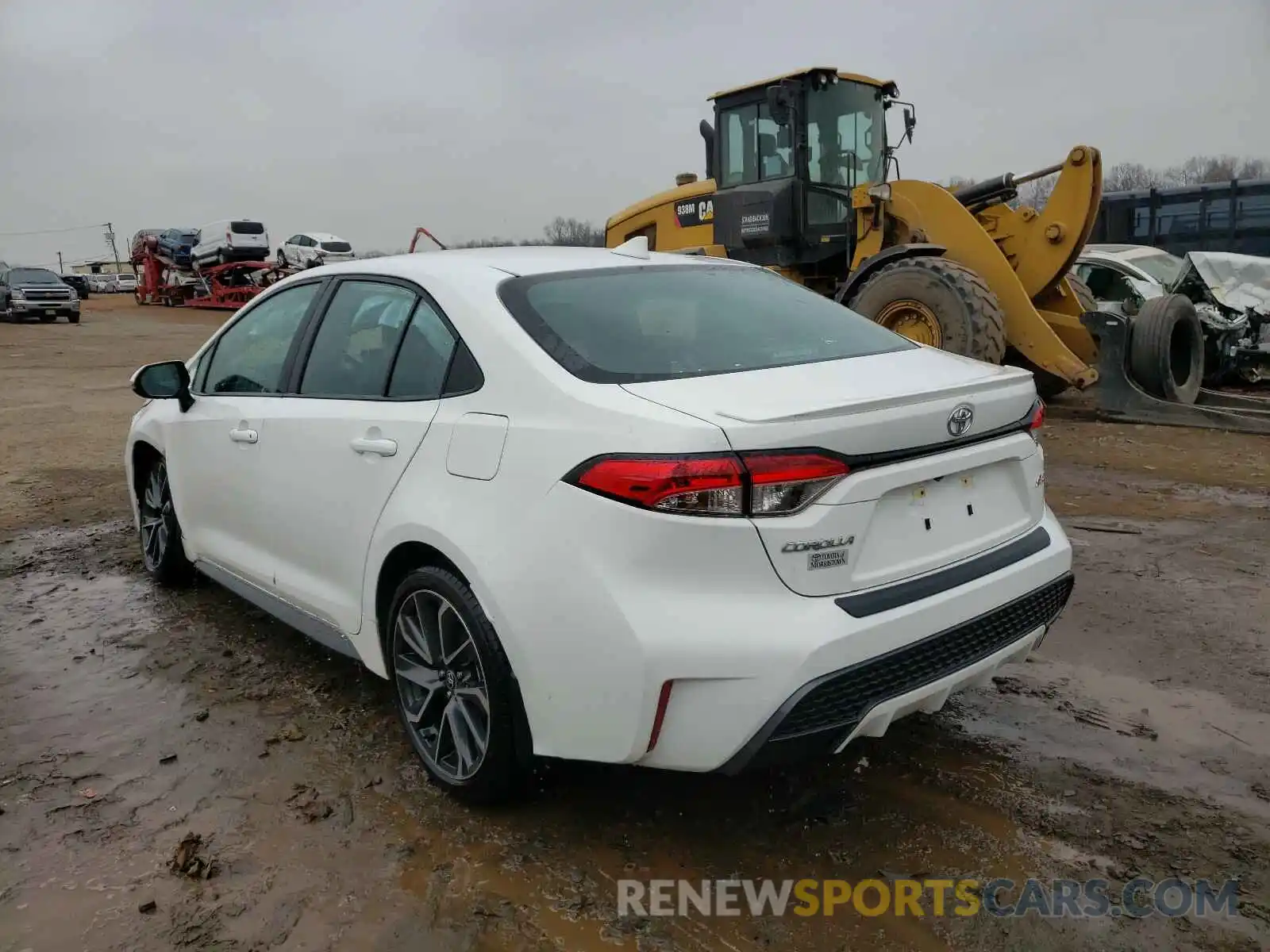 3 Photograph of a damaged car 5YFM4RCE7LP029040 TOYOTA COROLLA 2020