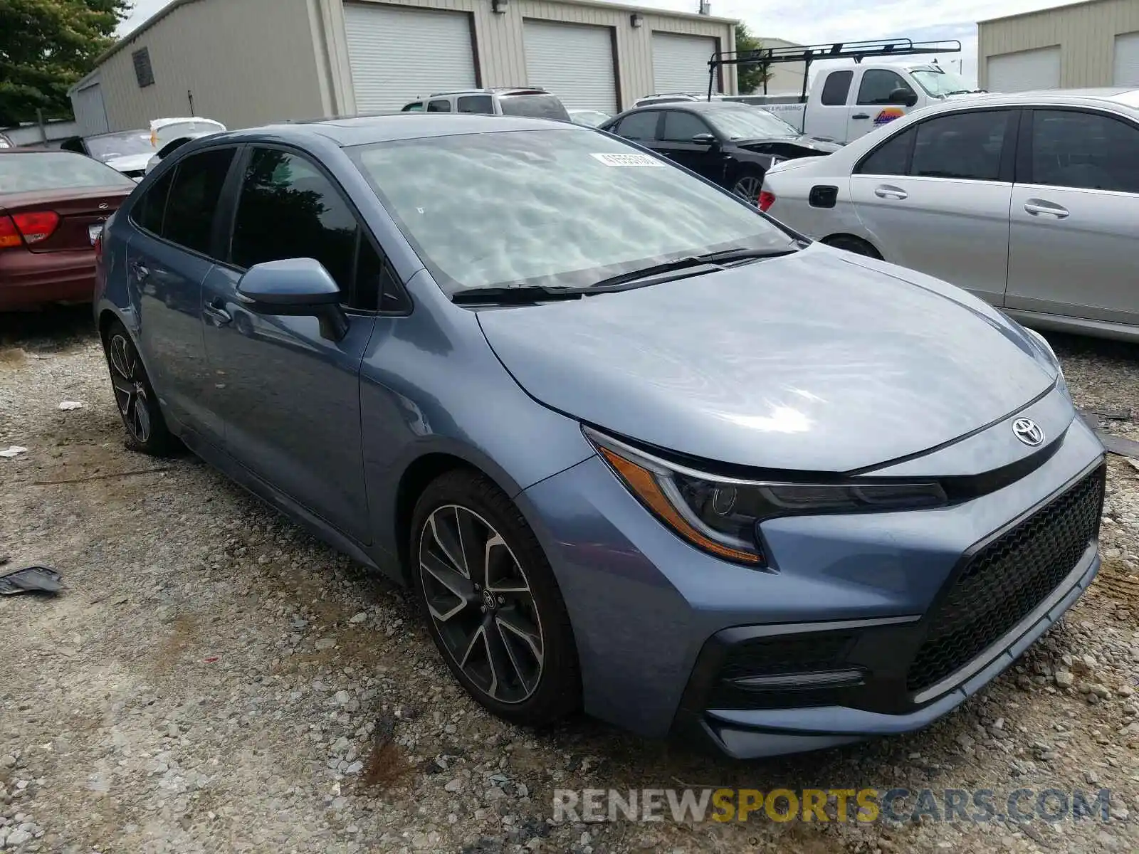 1 Photograph of a damaged car 5YFM4RCE9LP021103 TOYOTA COROLLA 2020