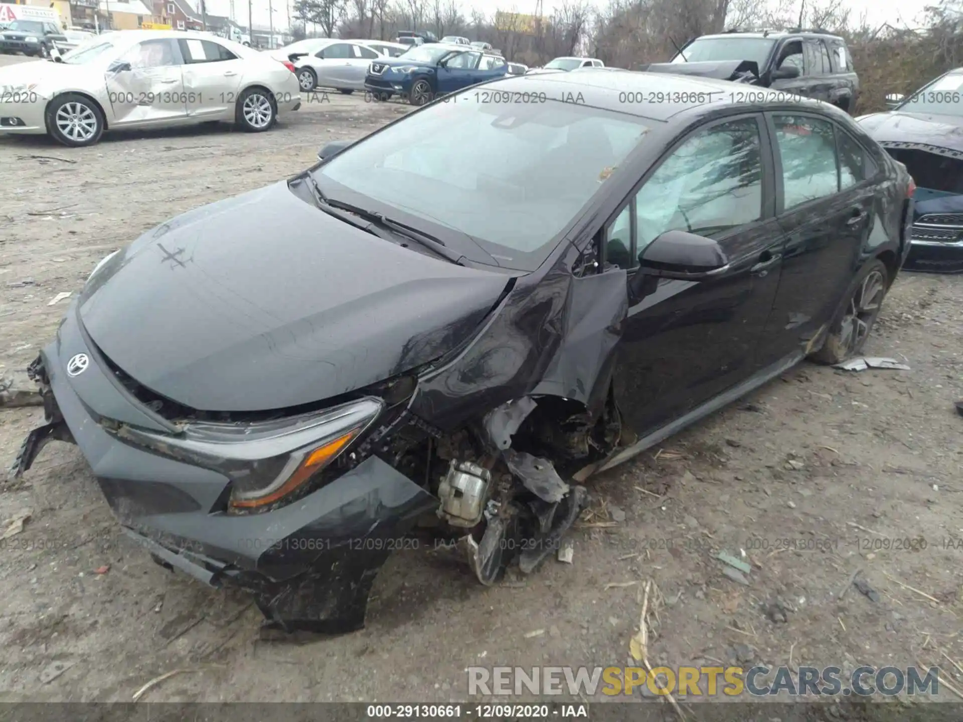 2 Photograph of a damaged car 5YFM4RCE9LP028438 TOYOTA COROLLA 2020