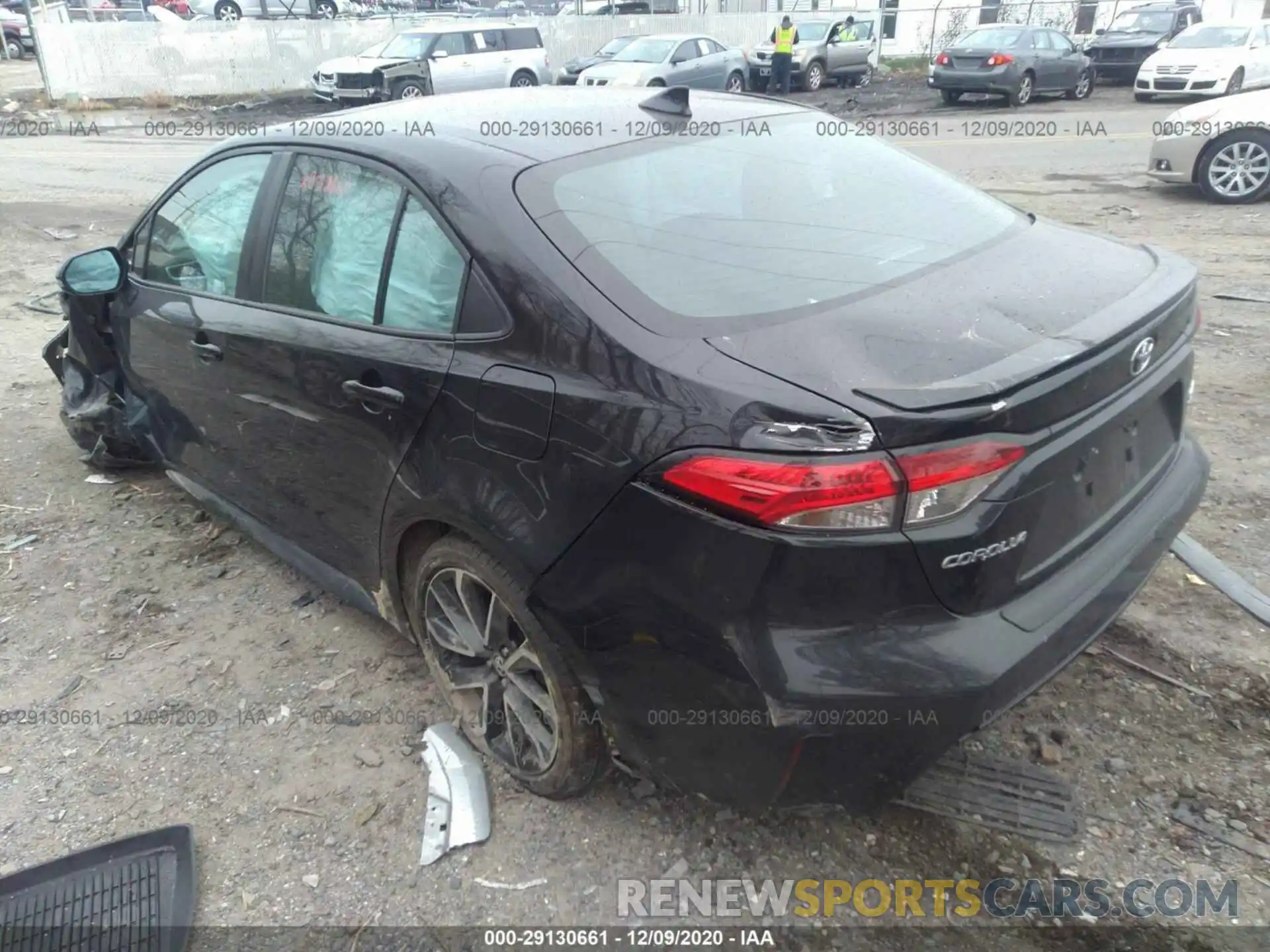 3 Photograph of a damaged car 5YFM4RCE9LP028438 TOYOTA COROLLA 2020