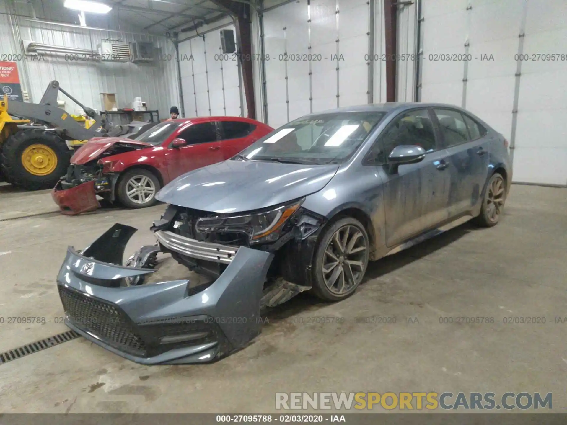 2 Photograph of a damaged car 5YFP4RCE0LP007572 TOYOTA COROLLA 2020