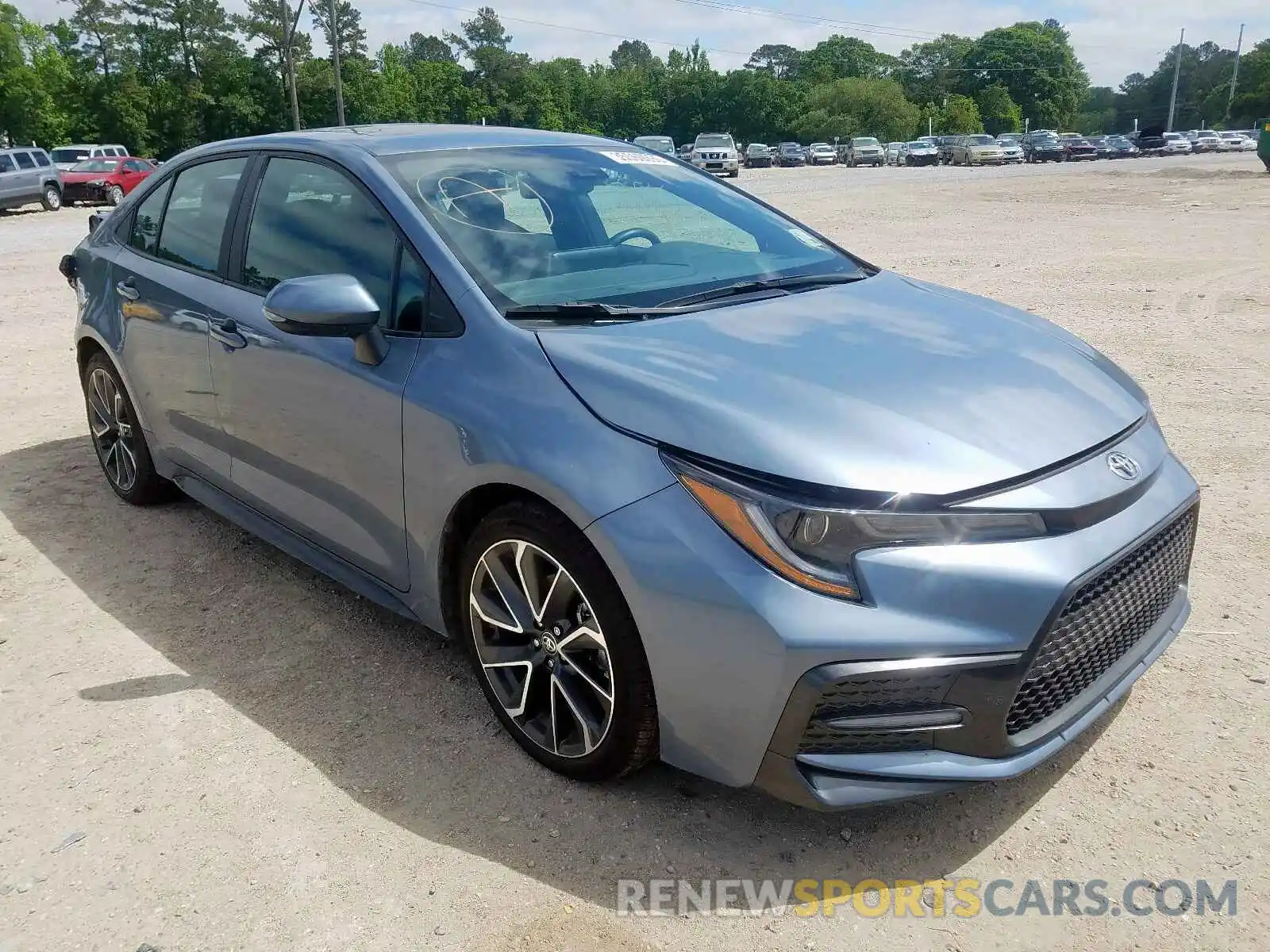 1 Photograph of a damaged car 5YFP4RCE0LP009452 TOYOTA COROLLA 2020