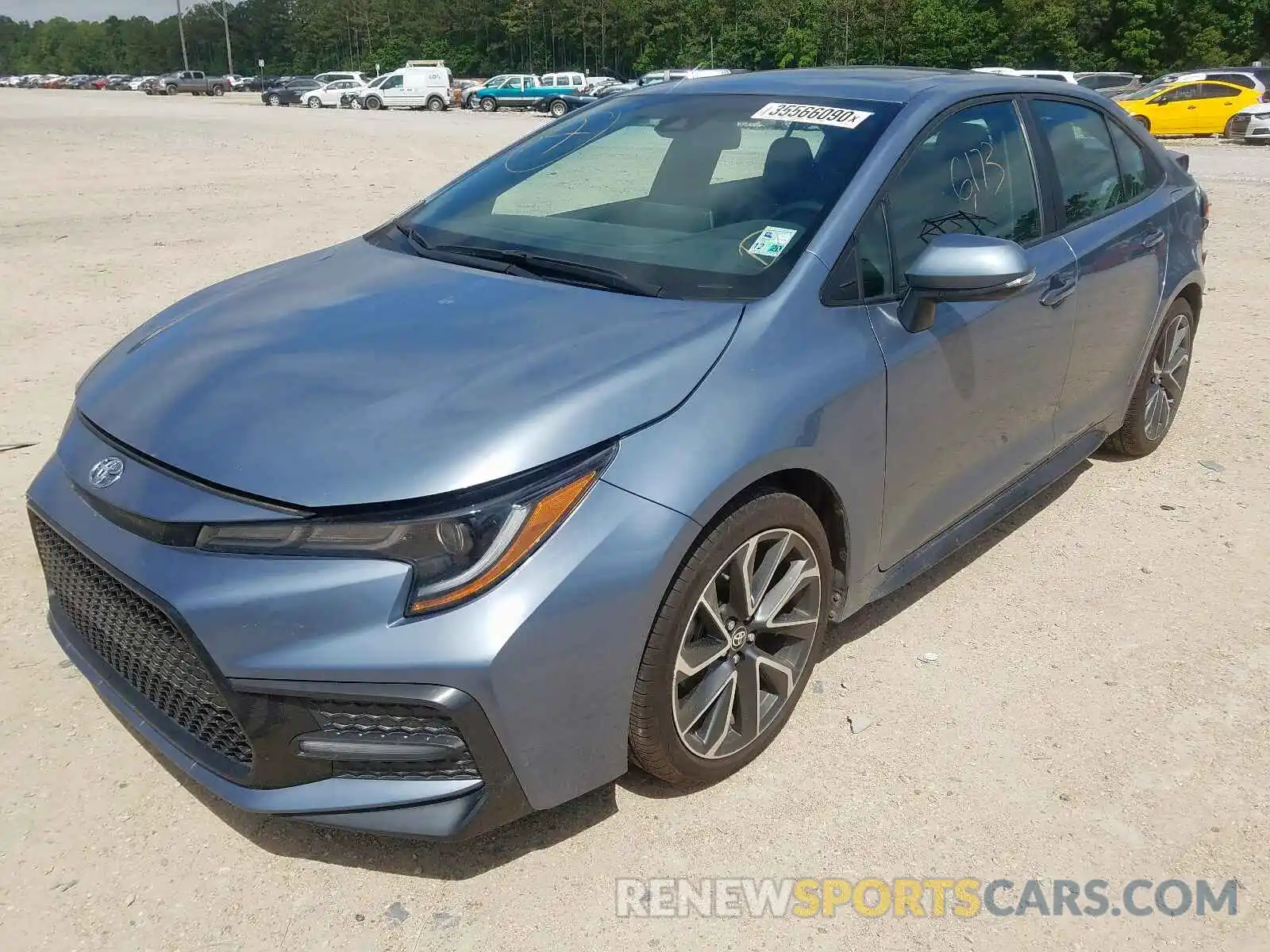 2 Photograph of a damaged car 5YFP4RCE0LP009452 TOYOTA COROLLA 2020