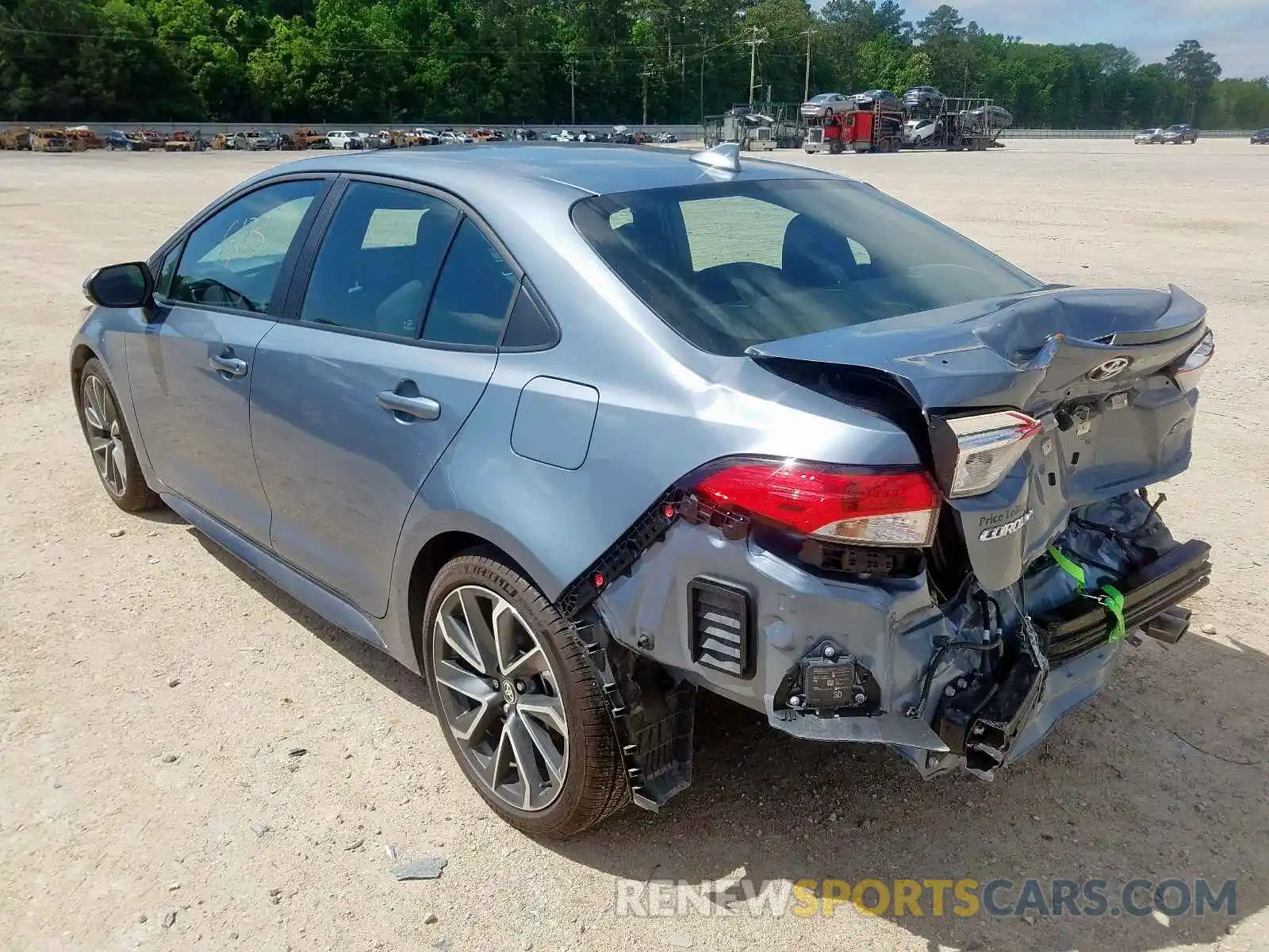 3 Photograph of a damaged car 5YFP4RCE0LP009452 TOYOTA COROLLA 2020