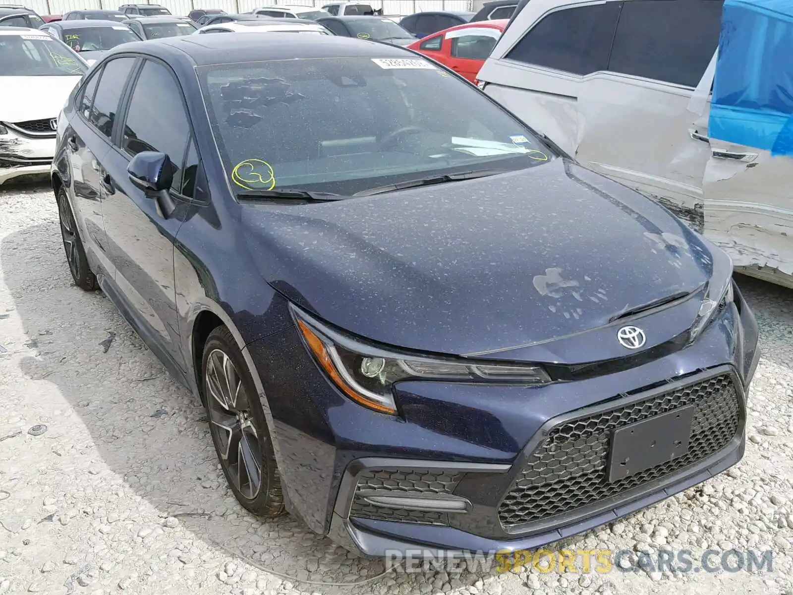 1 Photograph of a damaged car 5YFP4RCE0LP010410 TOYOTA COROLLA 2020