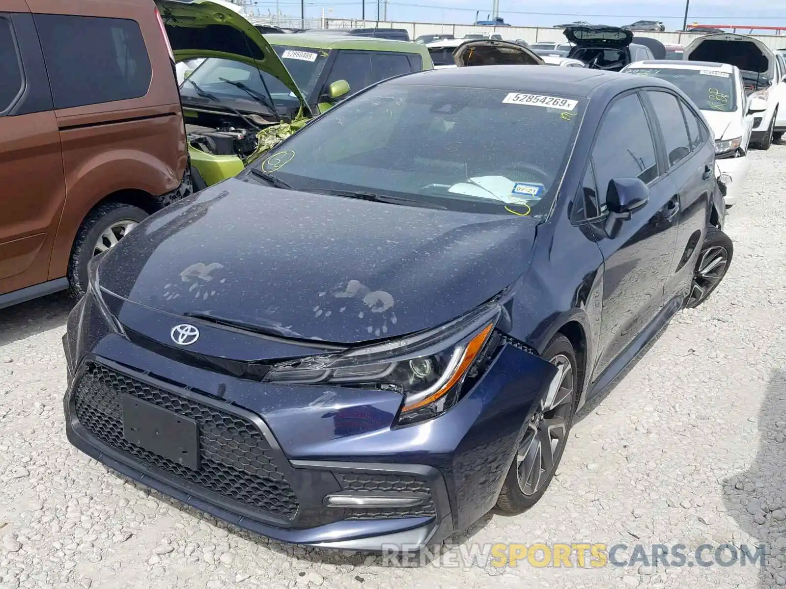 2 Photograph of a damaged car 5YFP4RCE0LP010410 TOYOTA COROLLA 2020