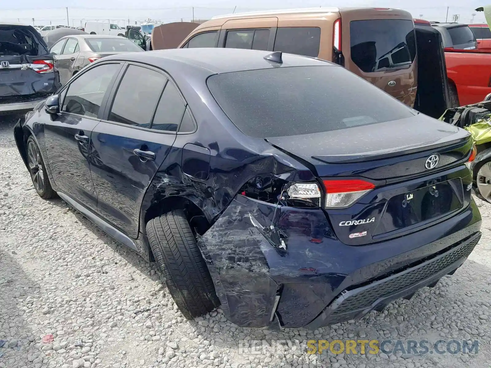 3 Photograph of a damaged car 5YFP4RCE0LP010410 TOYOTA COROLLA 2020