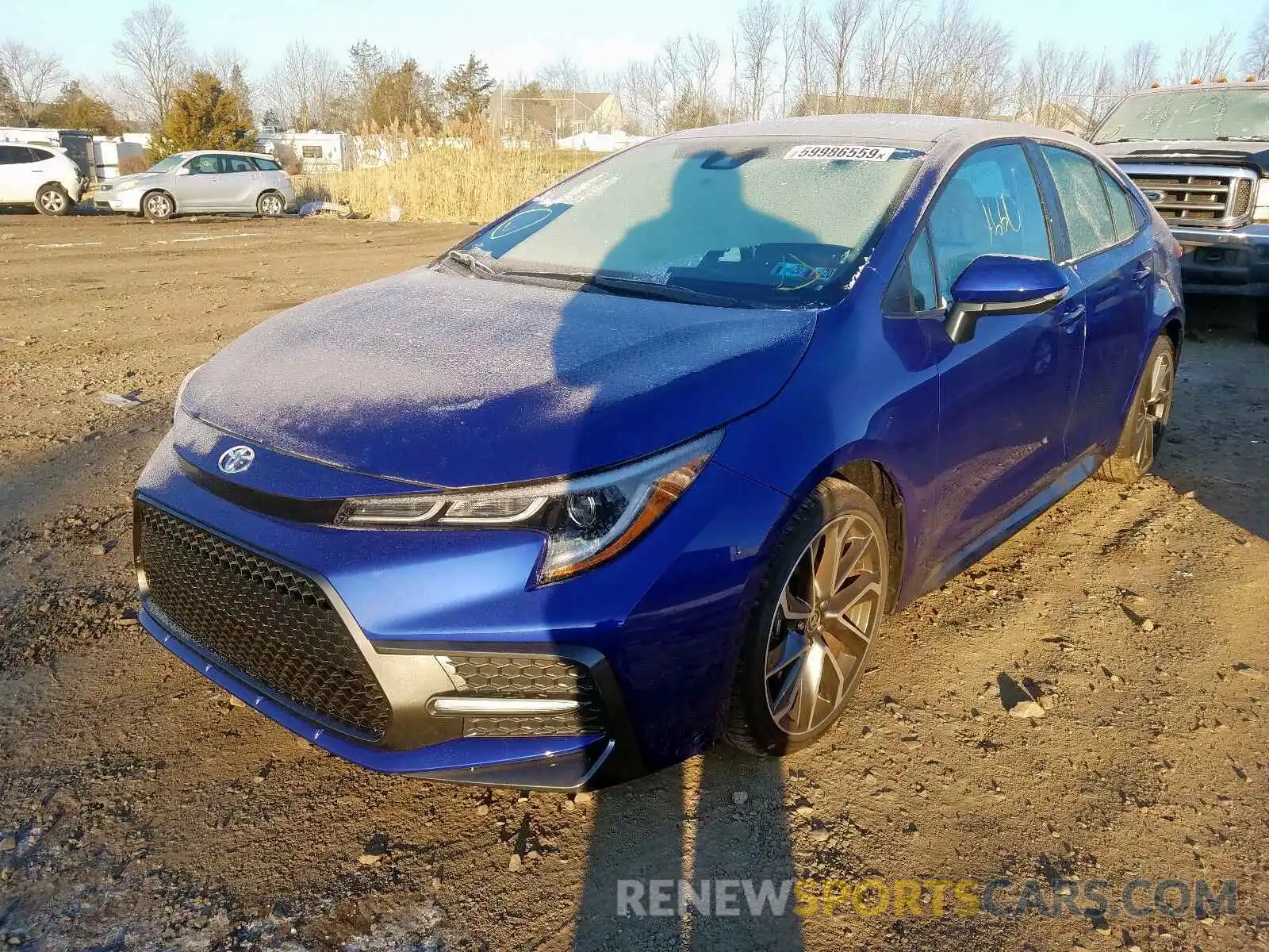 2 Photograph of a damaged car 5YFP4RCE0LP011833 TOYOTA COROLLA 2020