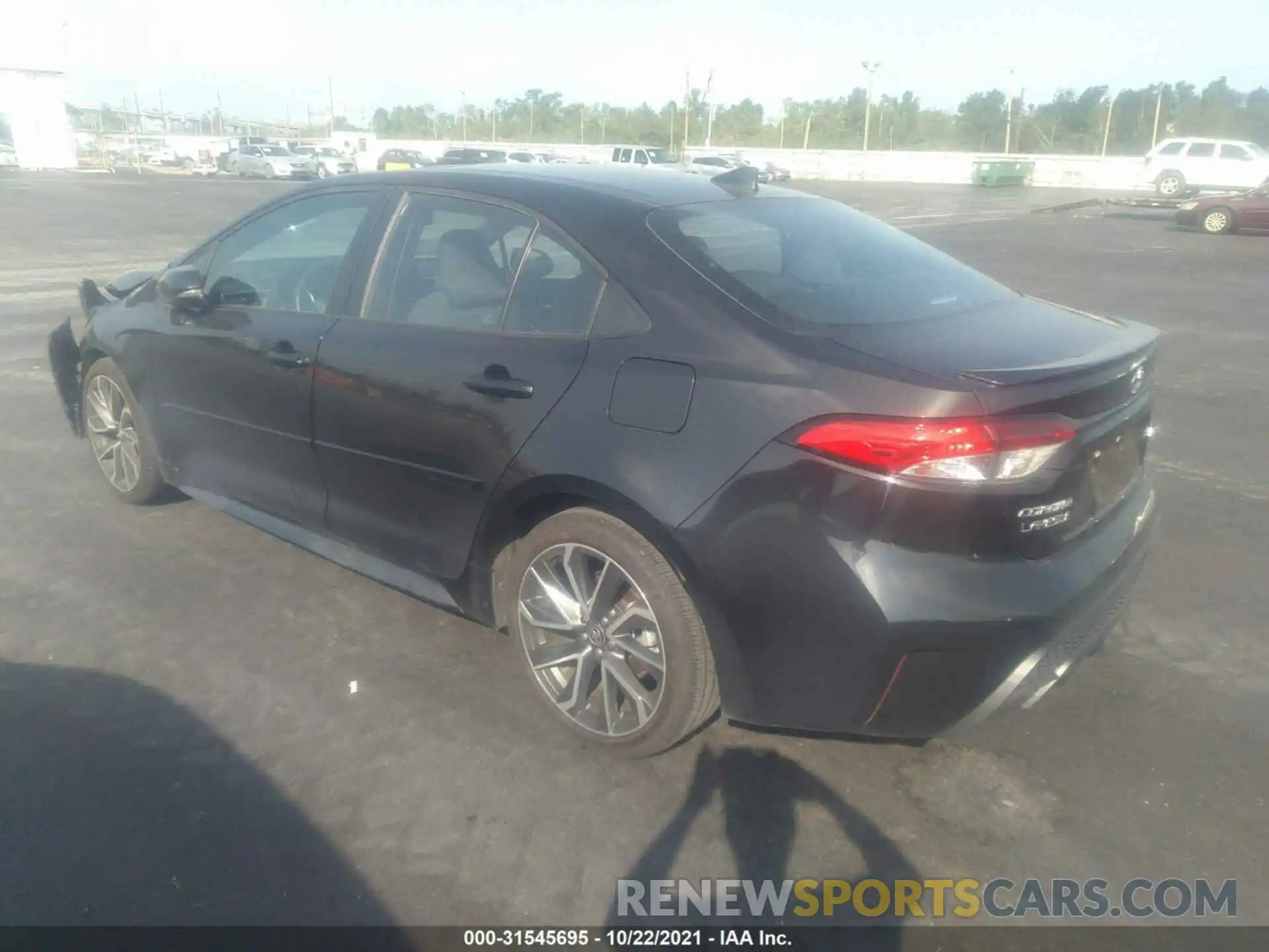 3 Photograph of a damaged car 5YFP4RCE0LP015123 TOYOTA COROLLA 2020