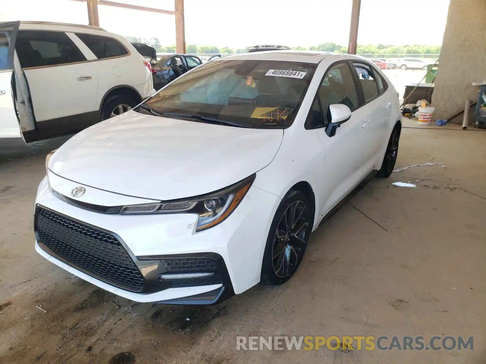 2 Photograph of a damaged car 5YFP4RCE0LP024985 TOYOTA COROLLA 2020