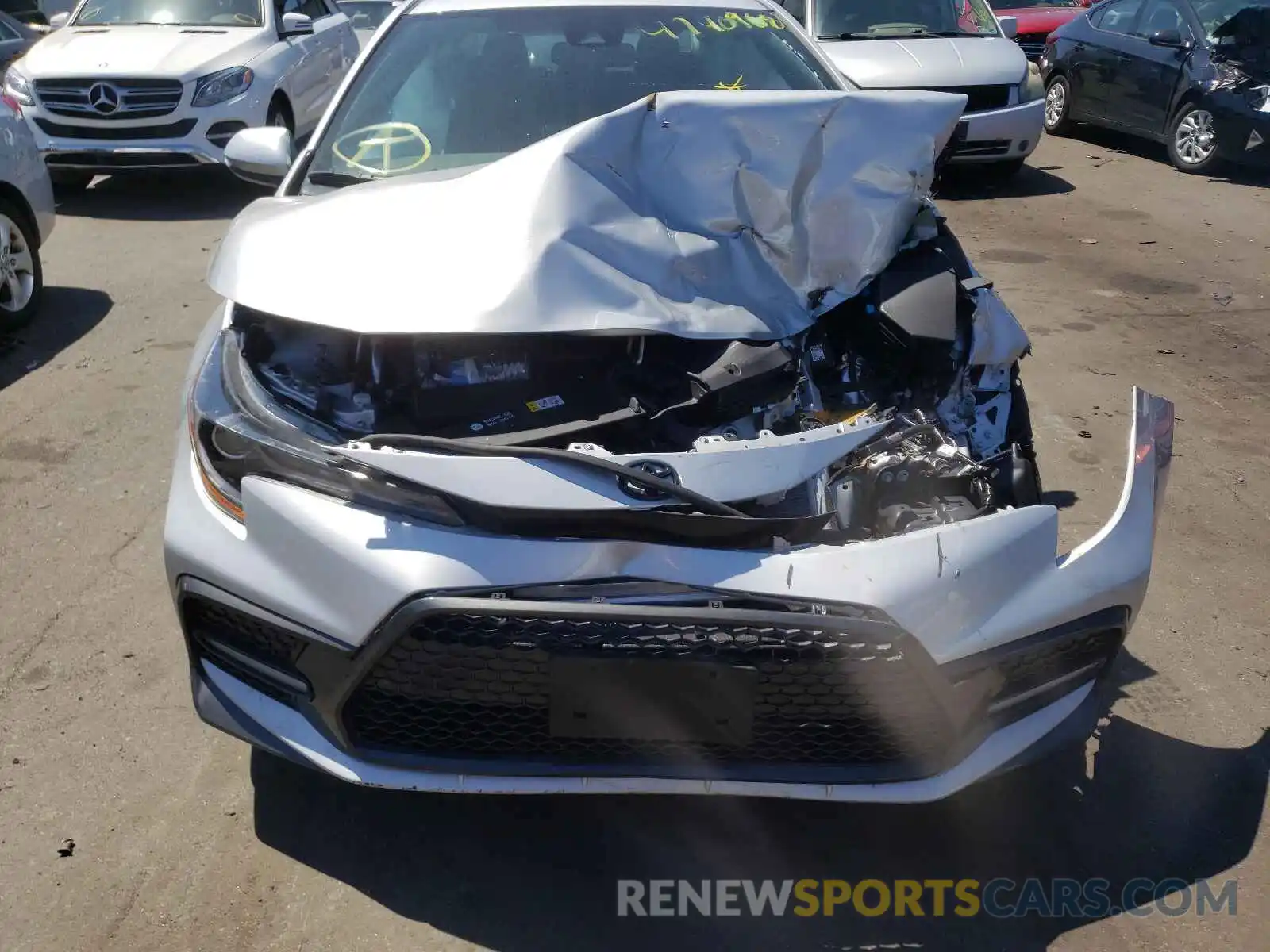 7 Photograph of a damaged car 5YFP4RCE0LP025537 TOYOTA COROLLA 2020