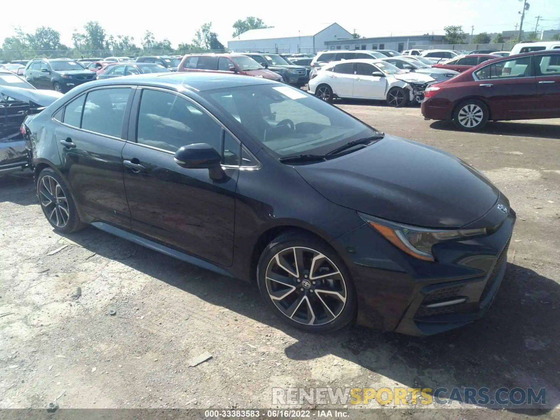 1 Photograph of a damaged car 5YFP4RCE0LP026333 TOYOTA COROLLA 2020