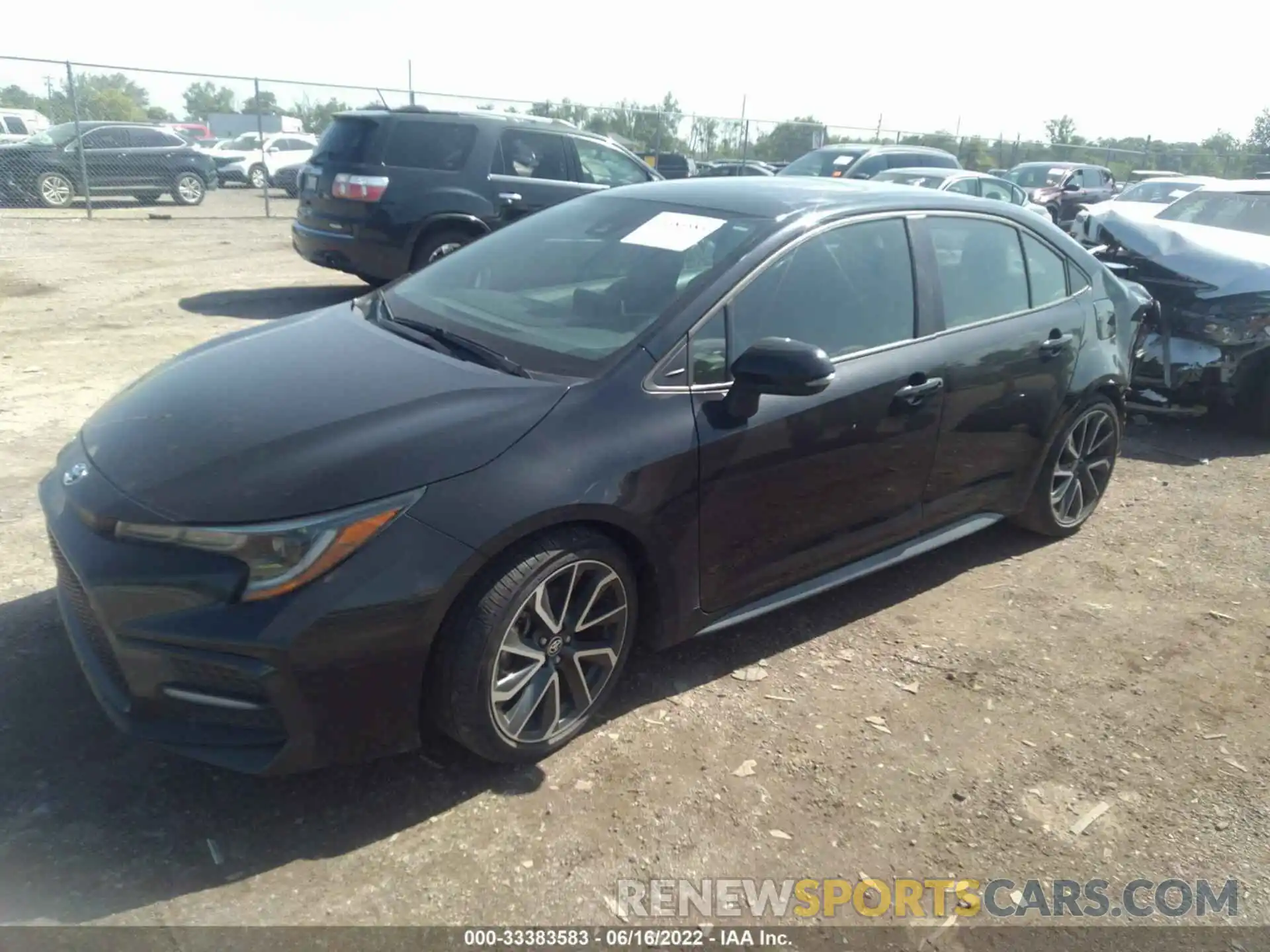 2 Photograph of a damaged car 5YFP4RCE0LP026333 TOYOTA COROLLA 2020