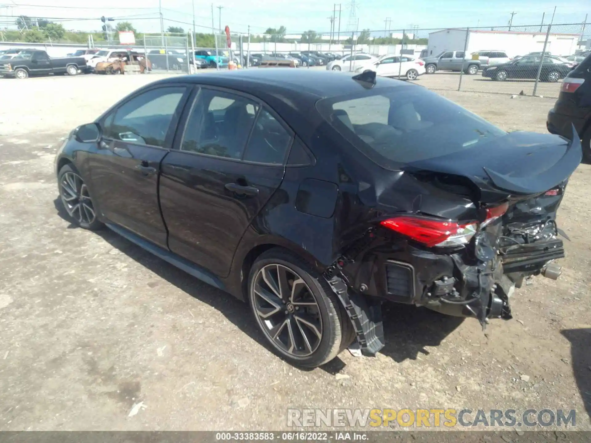 3 Photograph of a damaged car 5YFP4RCE0LP026333 TOYOTA COROLLA 2020