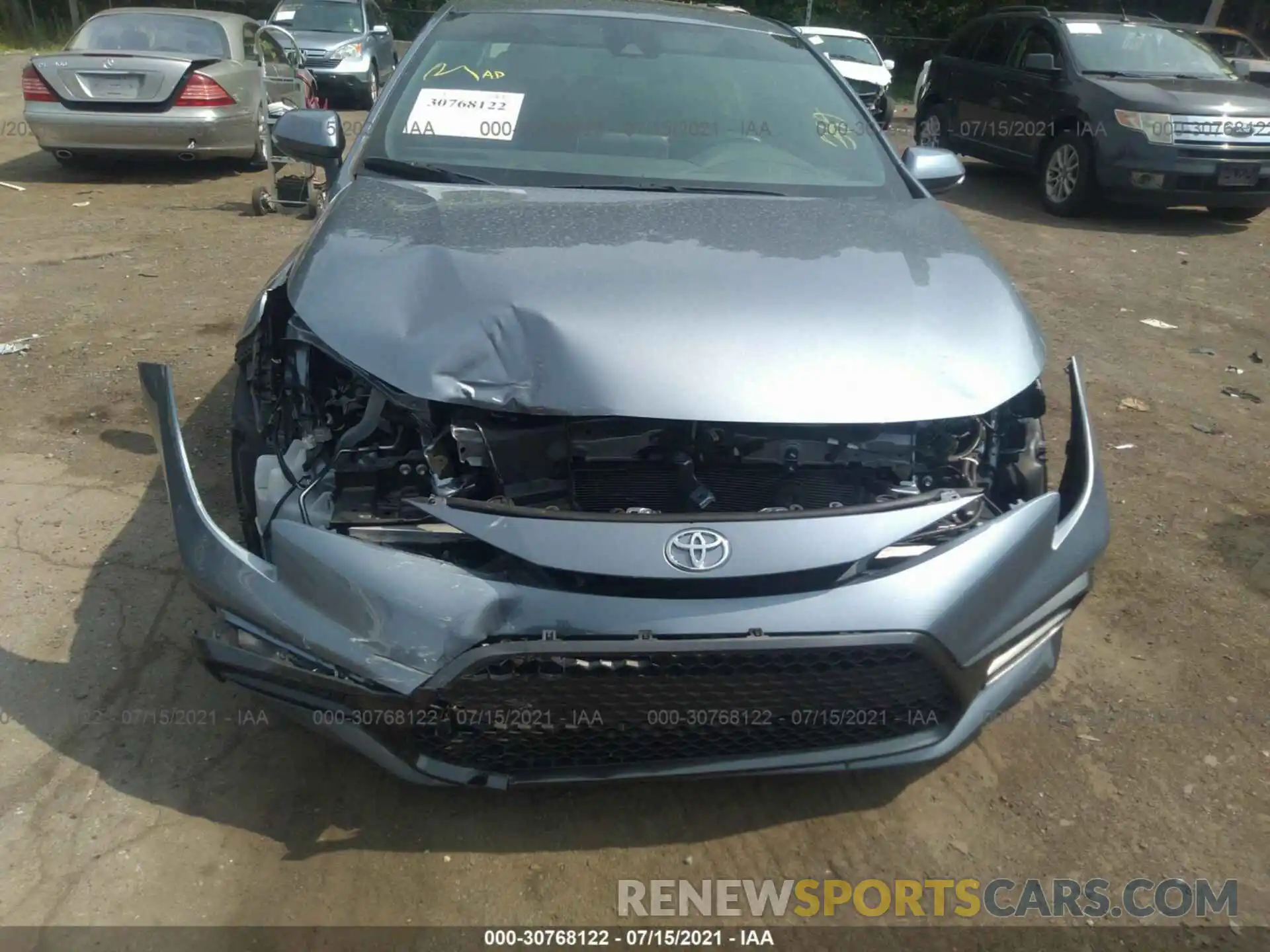 6 Photograph of a damaged car 5YFP4RCE0LP031841 TOYOTA COROLLA 2020