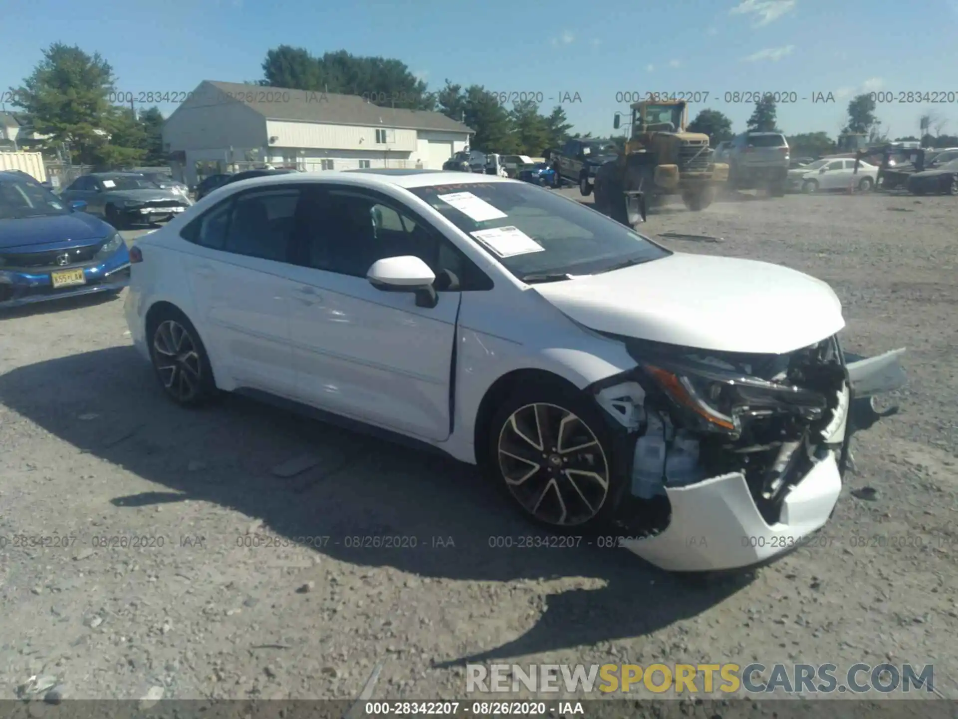 1 Photograph of a damaged car 5YFP4RCE0LP035744 TOYOTA COROLLA 2020