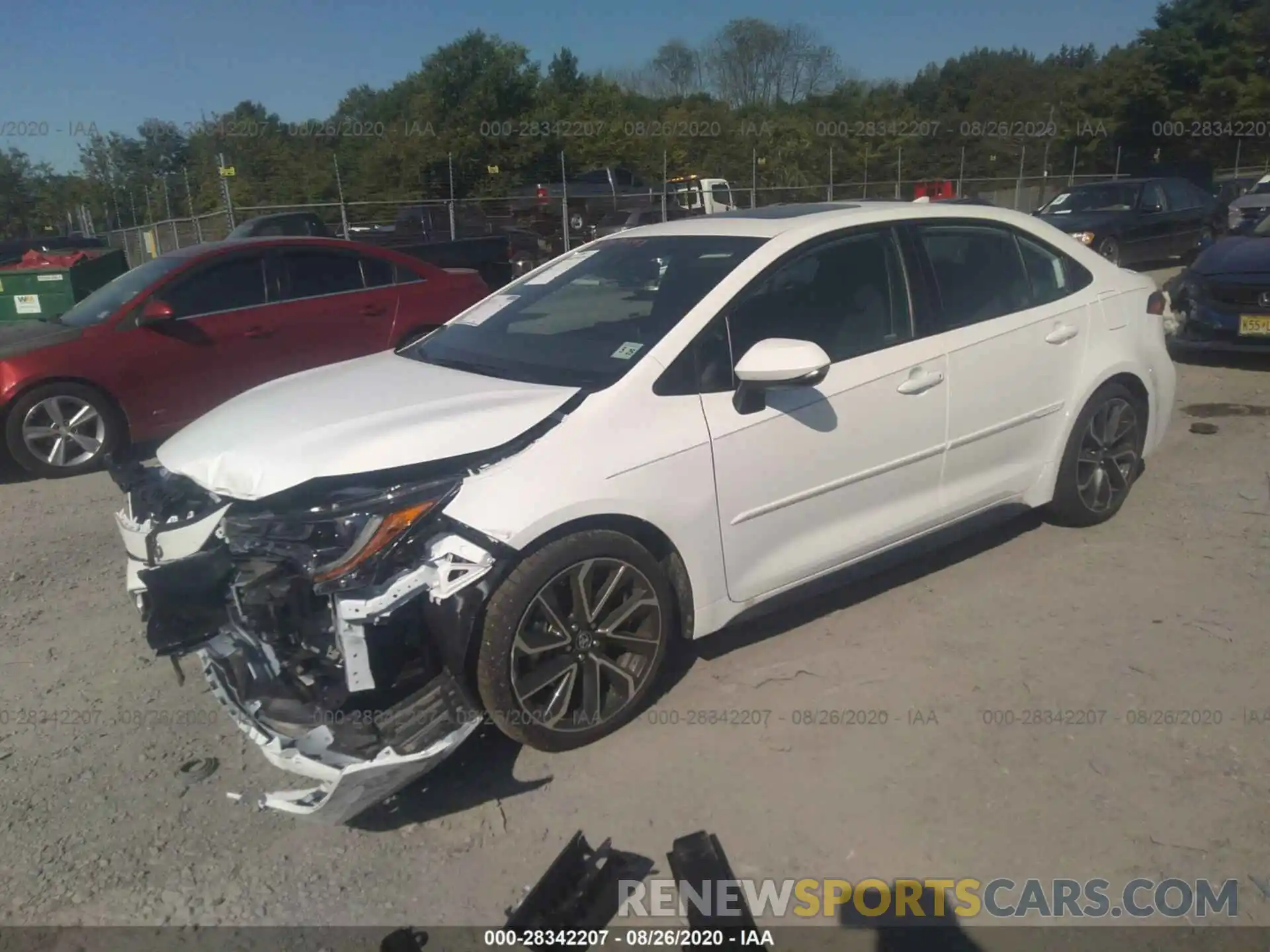 2 Photograph of a damaged car 5YFP4RCE0LP035744 TOYOTA COROLLA 2020