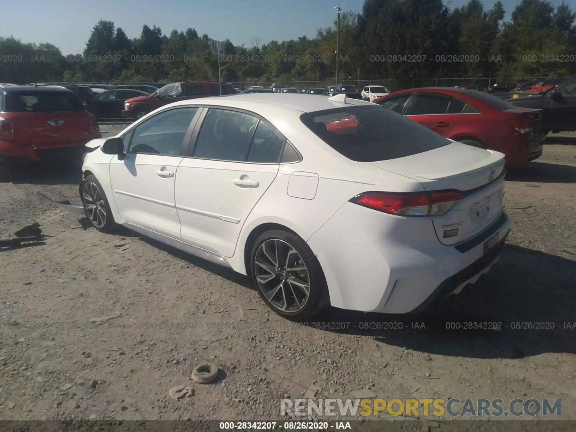 3 Photograph of a damaged car 5YFP4RCE0LP035744 TOYOTA COROLLA 2020