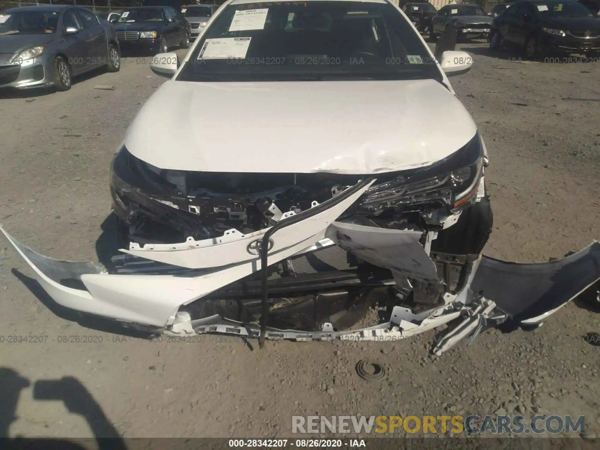 6 Photograph of a damaged car 5YFP4RCE0LP035744 TOYOTA COROLLA 2020