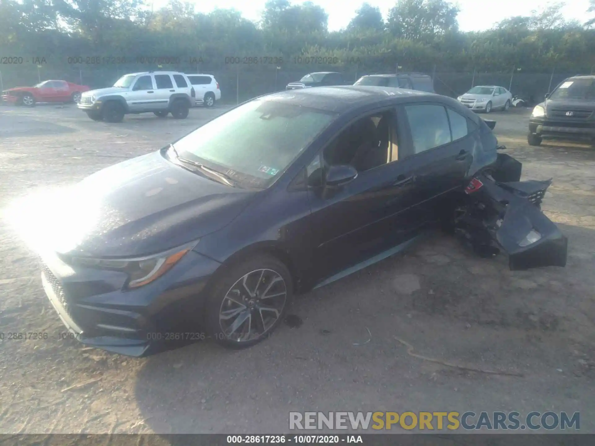 2 Photograph of a damaged car 5YFP4RCE0LP039776 TOYOTA COROLLA 2020