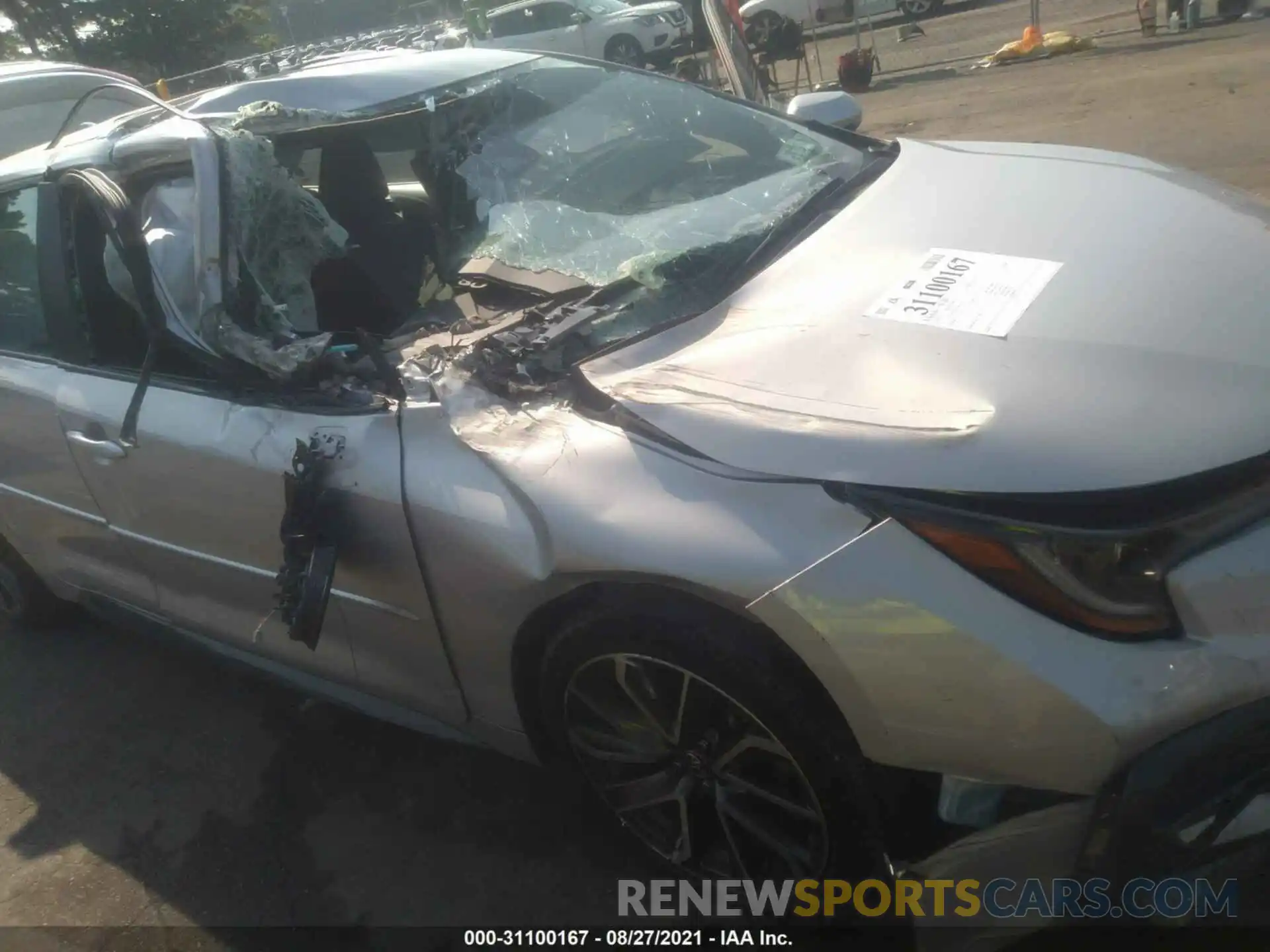 6 Photograph of a damaged car 5YFP4RCE0LP046145 TOYOTA COROLLA 2020