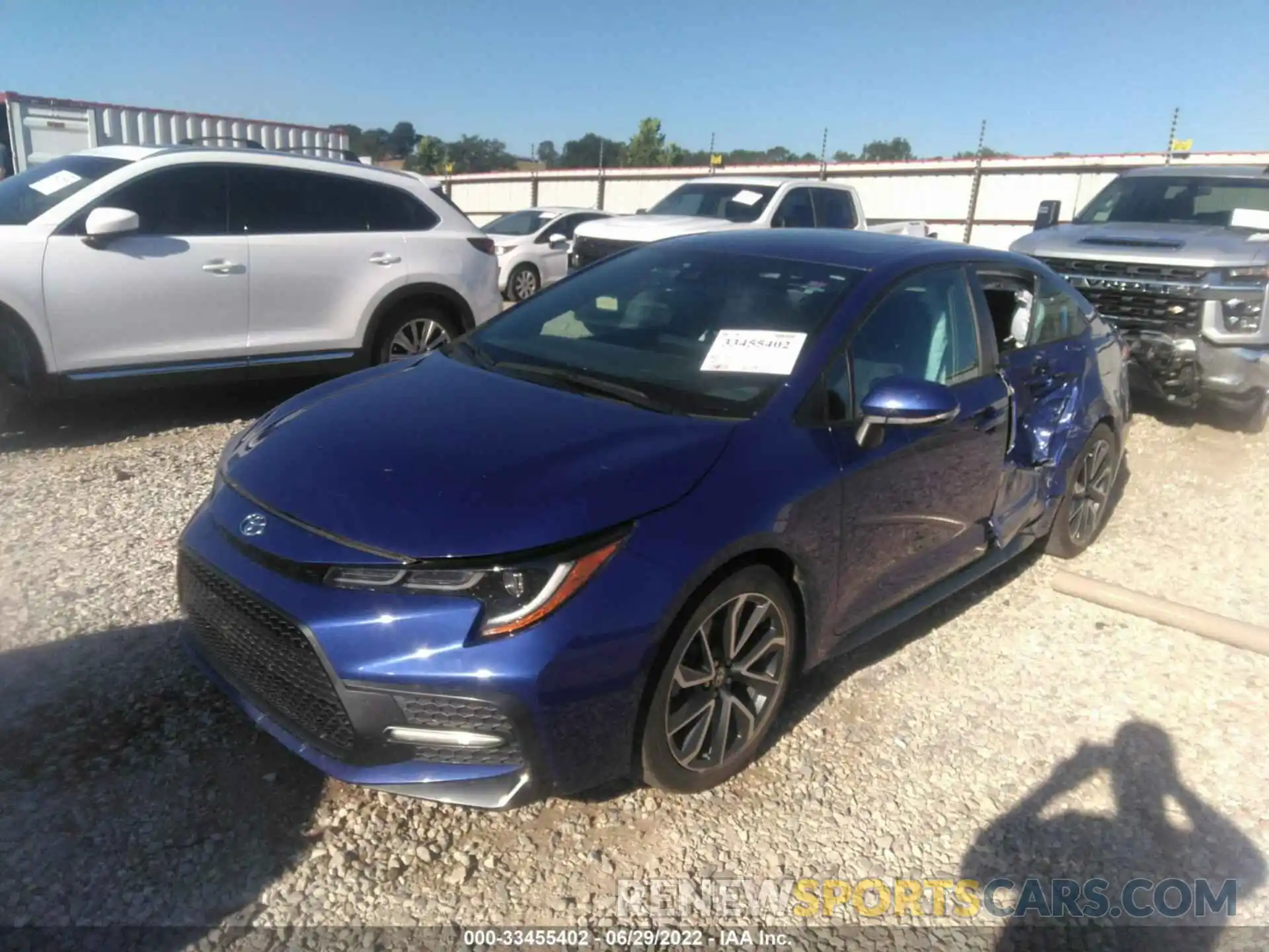 2 Photograph of a damaged car 5YFP4RCE1LP008505 TOYOTA COROLLA 2020