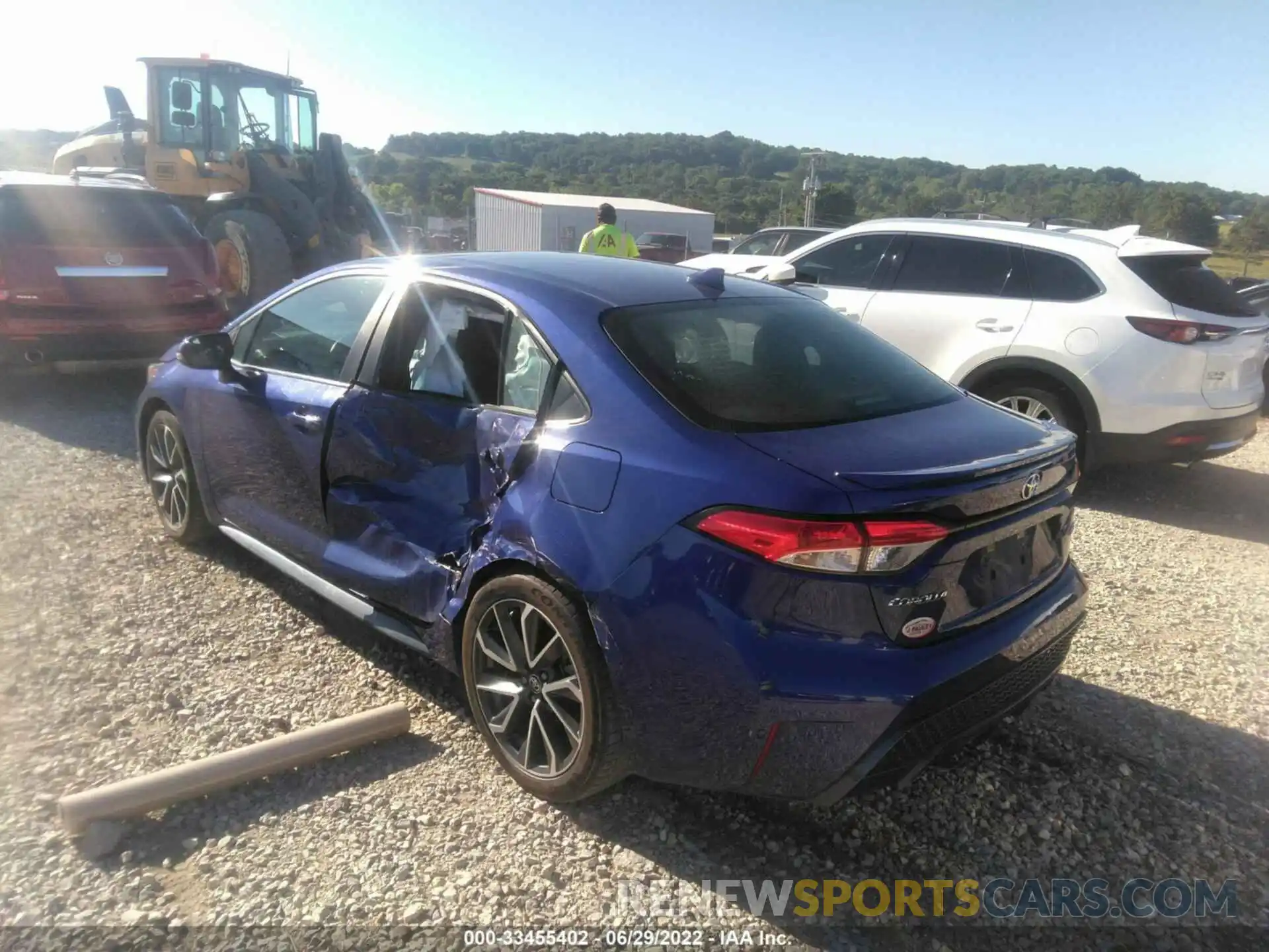 3 Photograph of a damaged car 5YFP4RCE1LP008505 TOYOTA COROLLA 2020