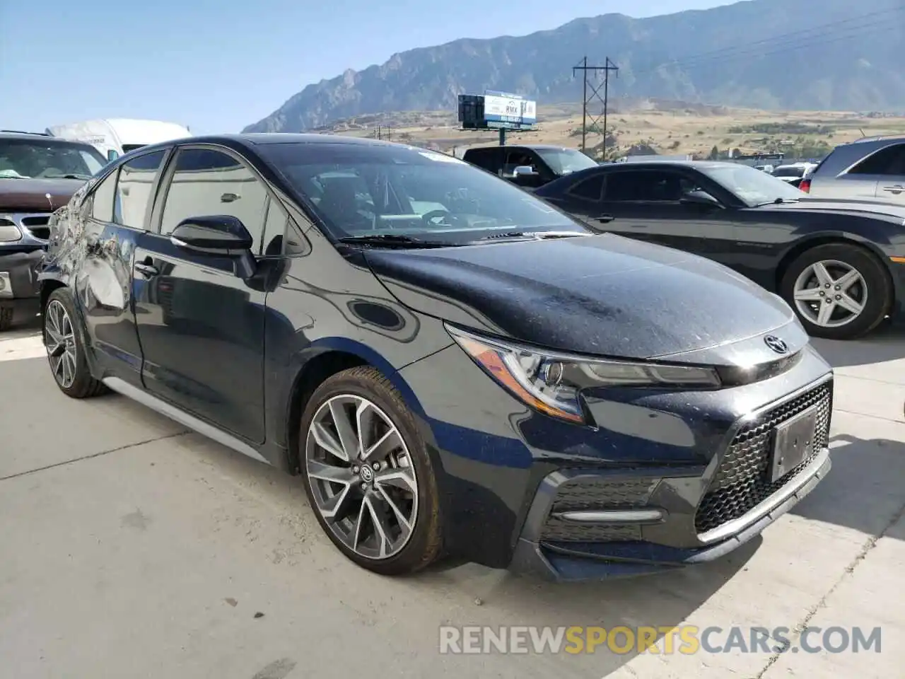 1 Photograph of a damaged car 5YFP4RCE1LP011534 TOYOTA COROLLA 2020