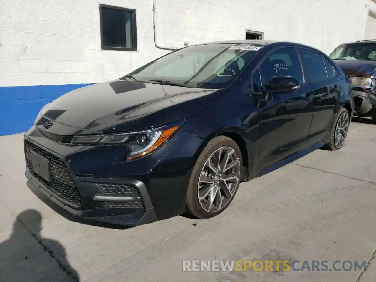 2 Photograph of a damaged car 5YFP4RCE1LP011534 TOYOTA COROLLA 2020