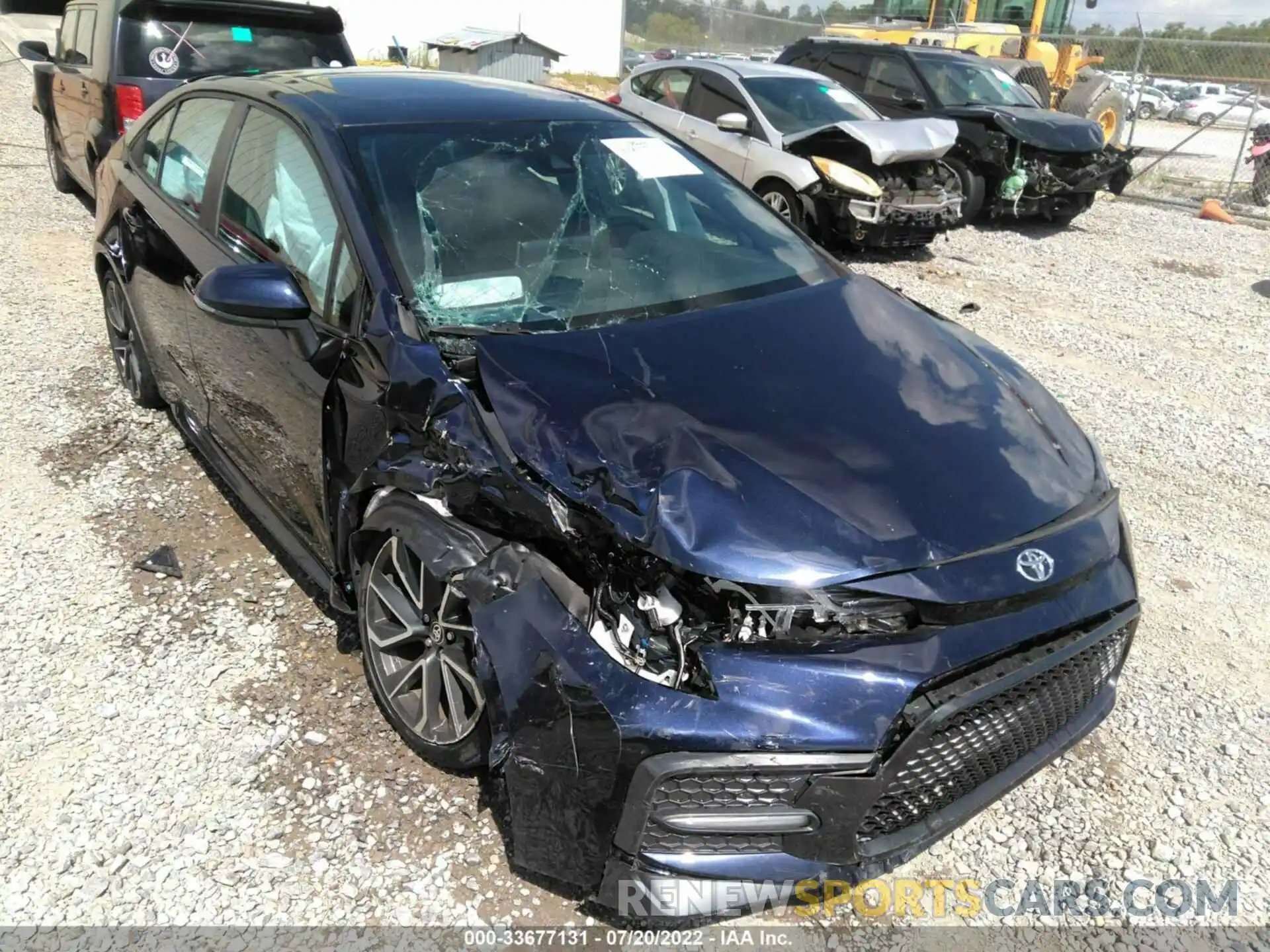 1 Photograph of a damaged car 5YFP4RCE1LP011890 TOYOTA COROLLA 2020