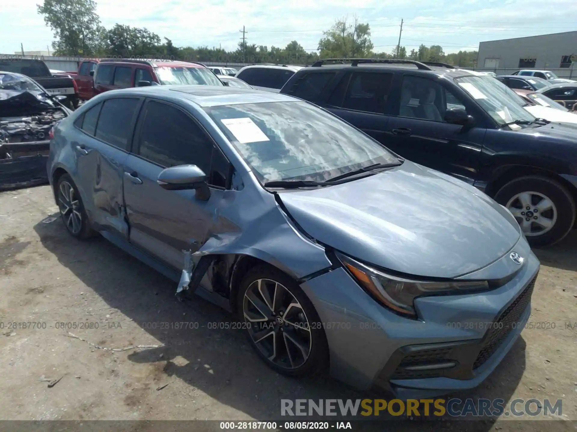 1 Photograph of a damaged car 5YFP4RCE1LP014305 TOYOTA COROLLA 2020