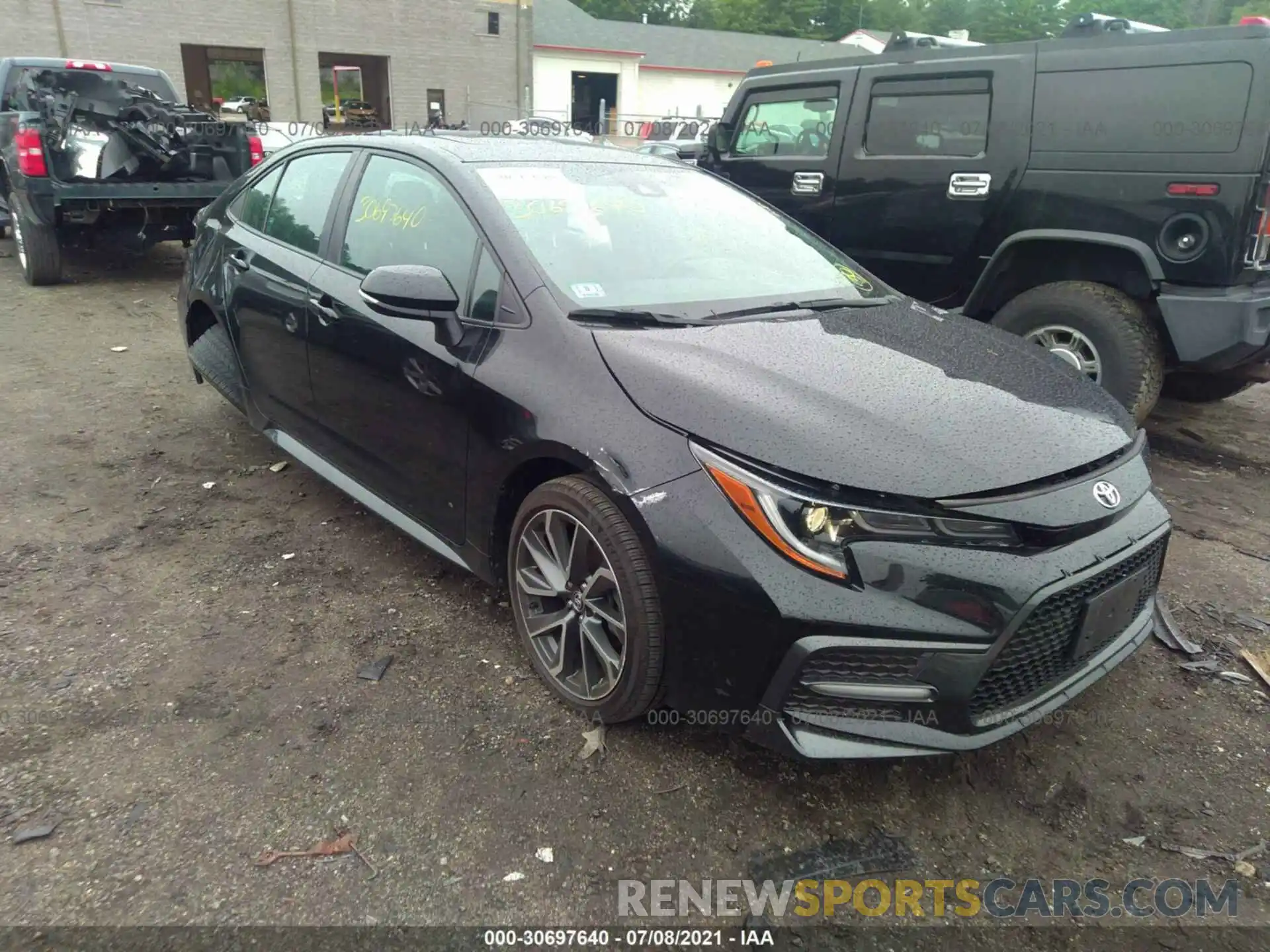 1 Photograph of a damaged car 5YFP4RCE1LP015714 TOYOTA COROLLA 2020