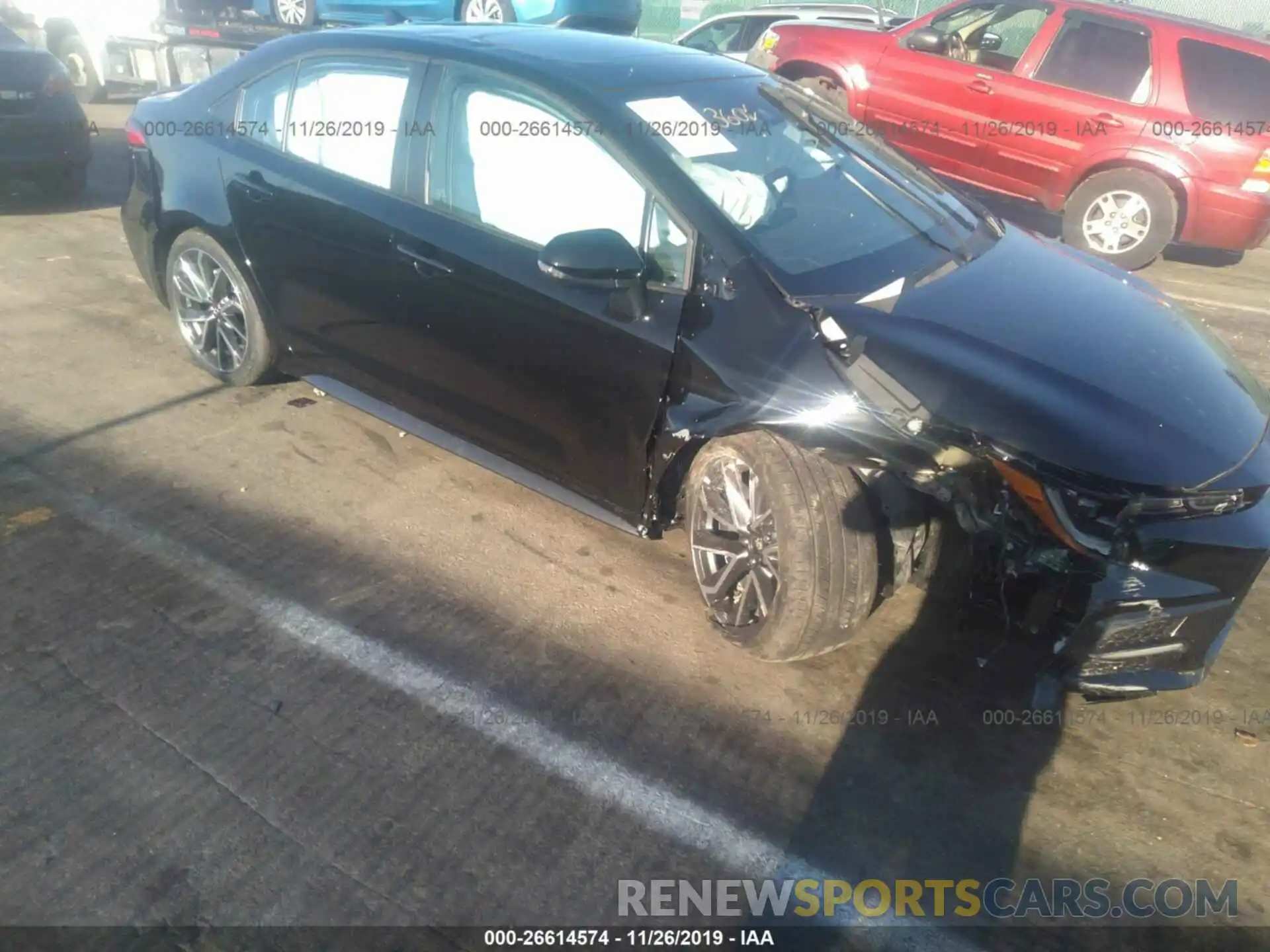 1 Photograph of a damaged car 5YFP4RCE1LP017723 TOYOTA COROLLA 2020