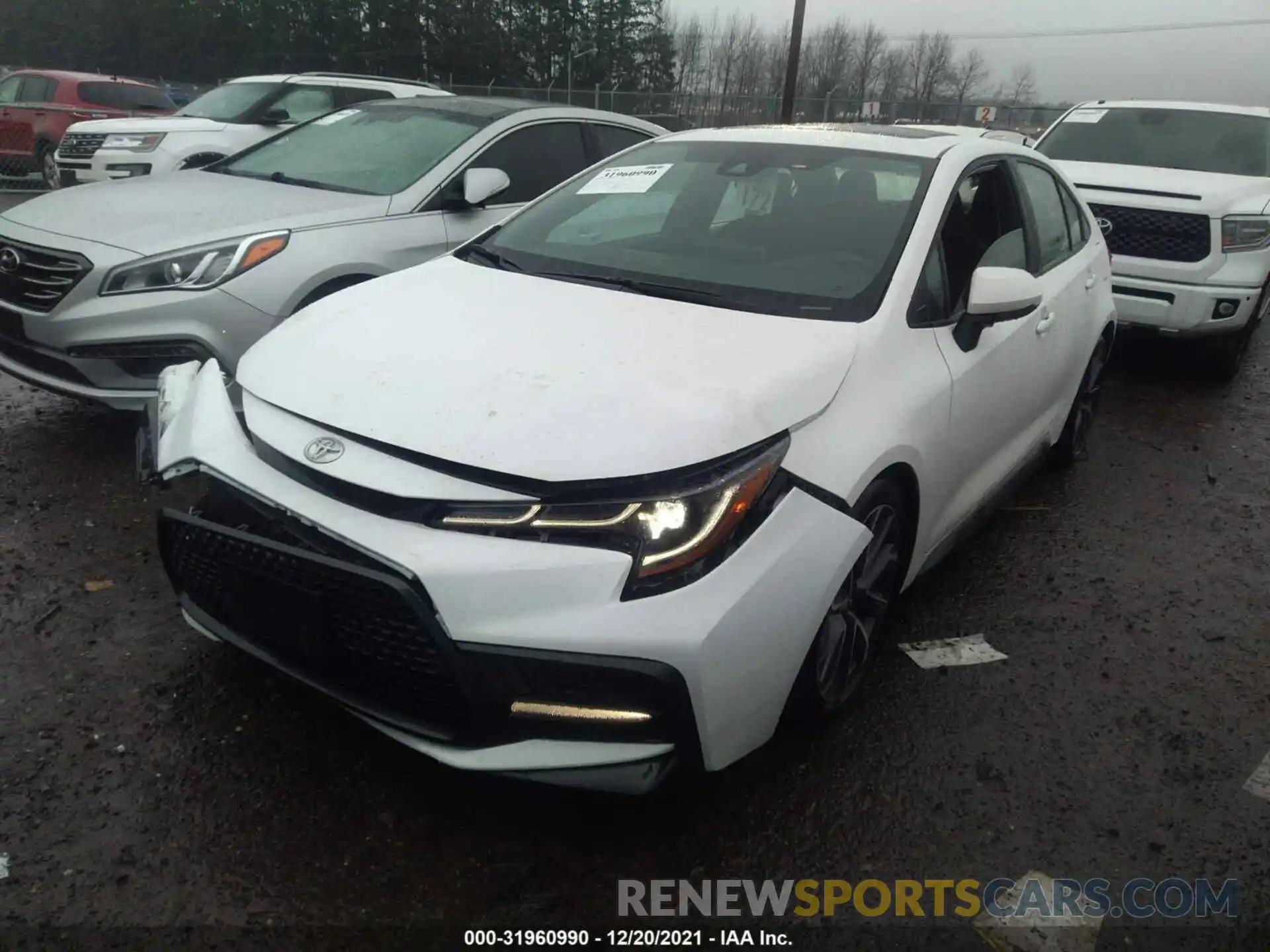 2 Photograph of a damaged car 5YFP4RCE1LP020296 TOYOTA COROLLA 2020