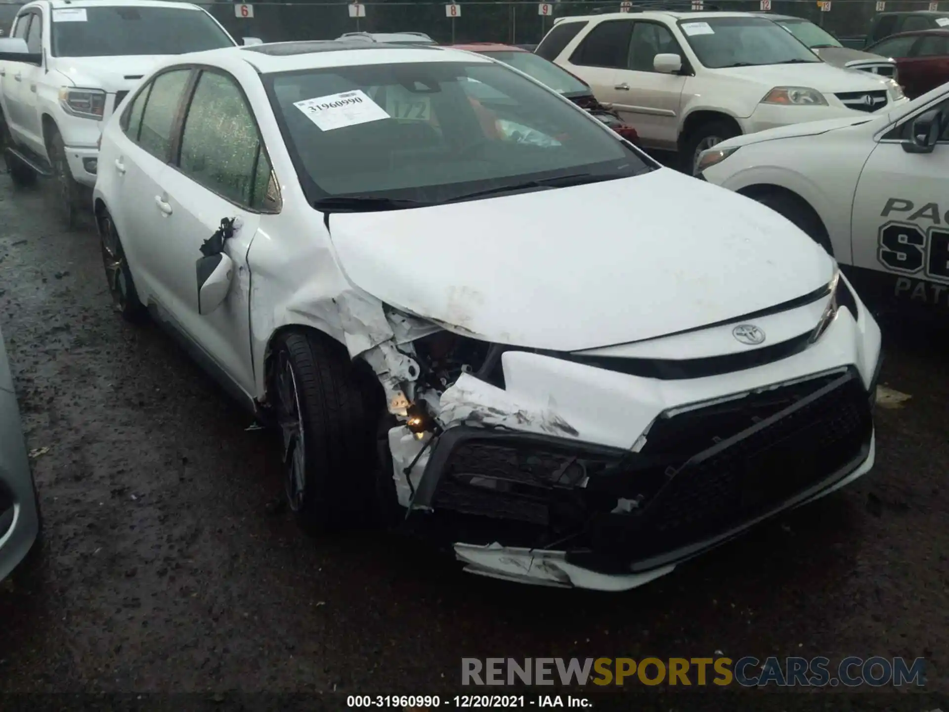 6 Photograph of a damaged car 5YFP4RCE1LP020296 TOYOTA COROLLA 2020