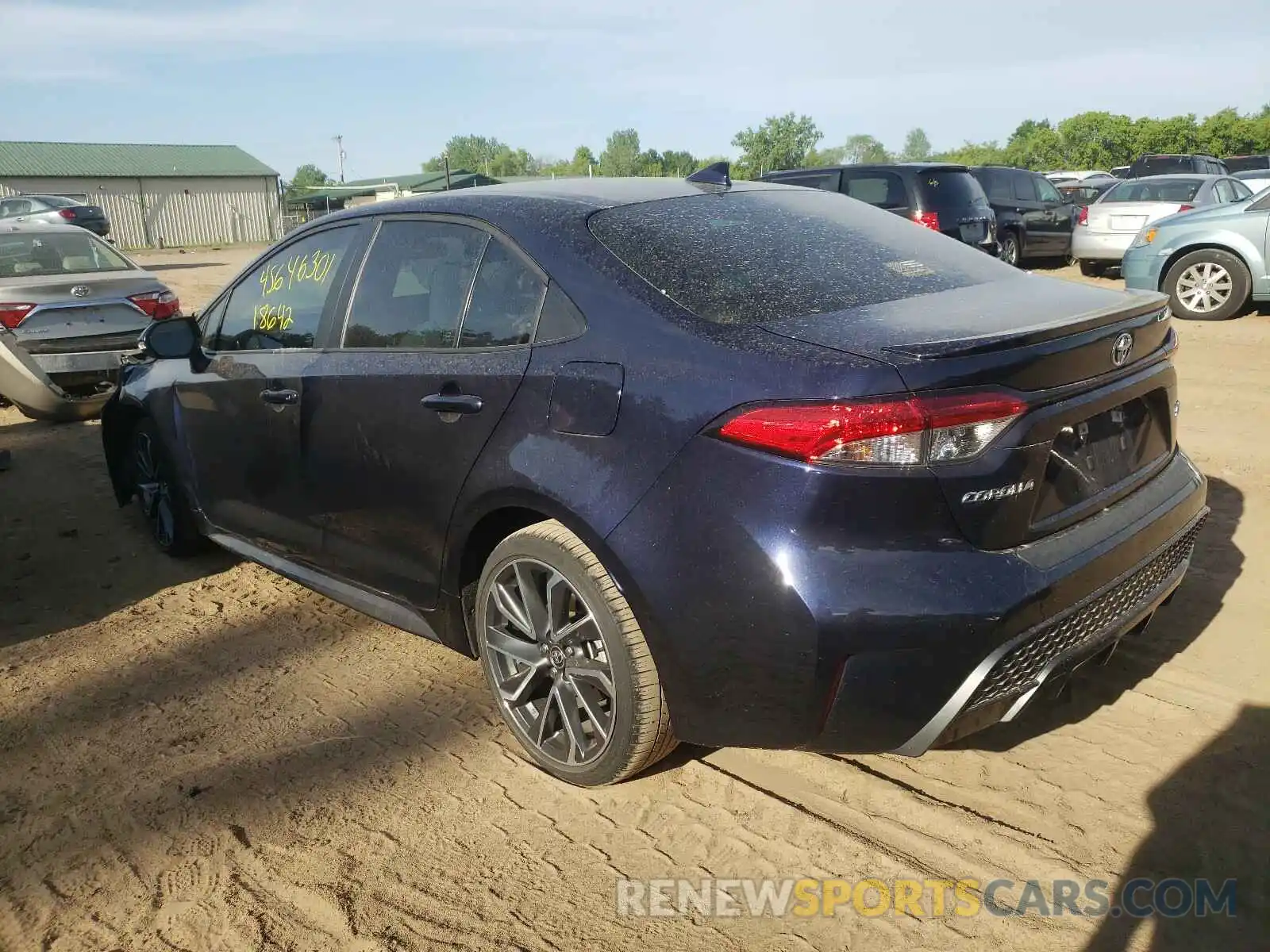 3 Photograph of a damaged car 5YFP4RCE1LP021562 TOYOTA COROLLA 2020